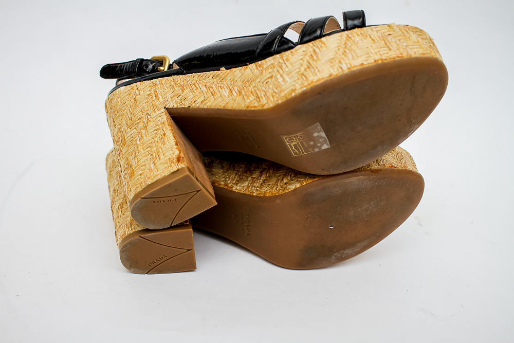 Prada Platform Sandals