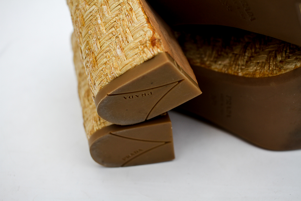 Prada Platform Sandals