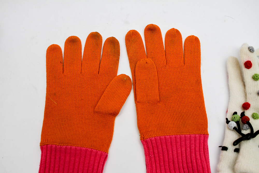 Assortment of Gloves Including Tory Burch and Moschino