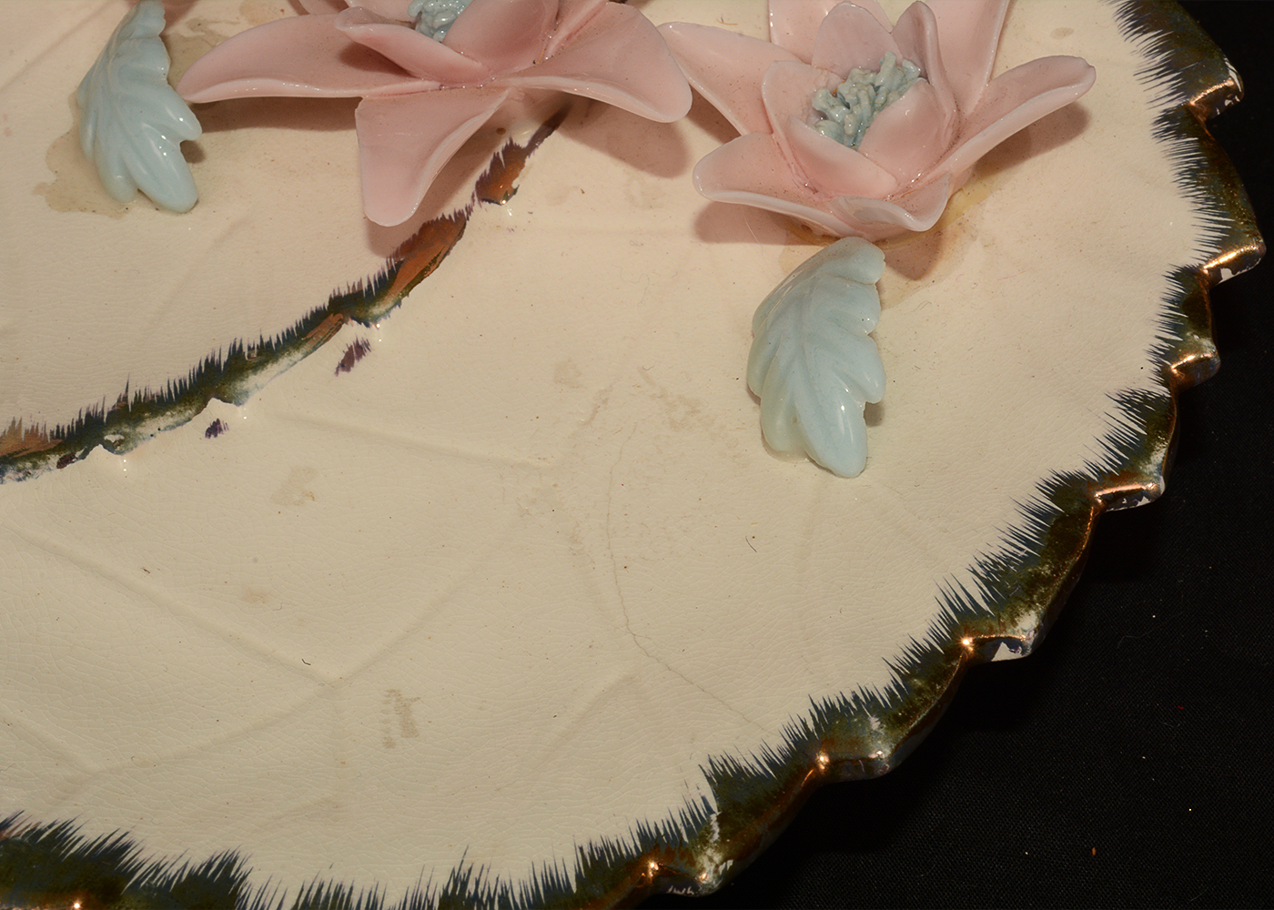 Vintage Porcelain Dishes and Trinket Boxes with Floral Designs