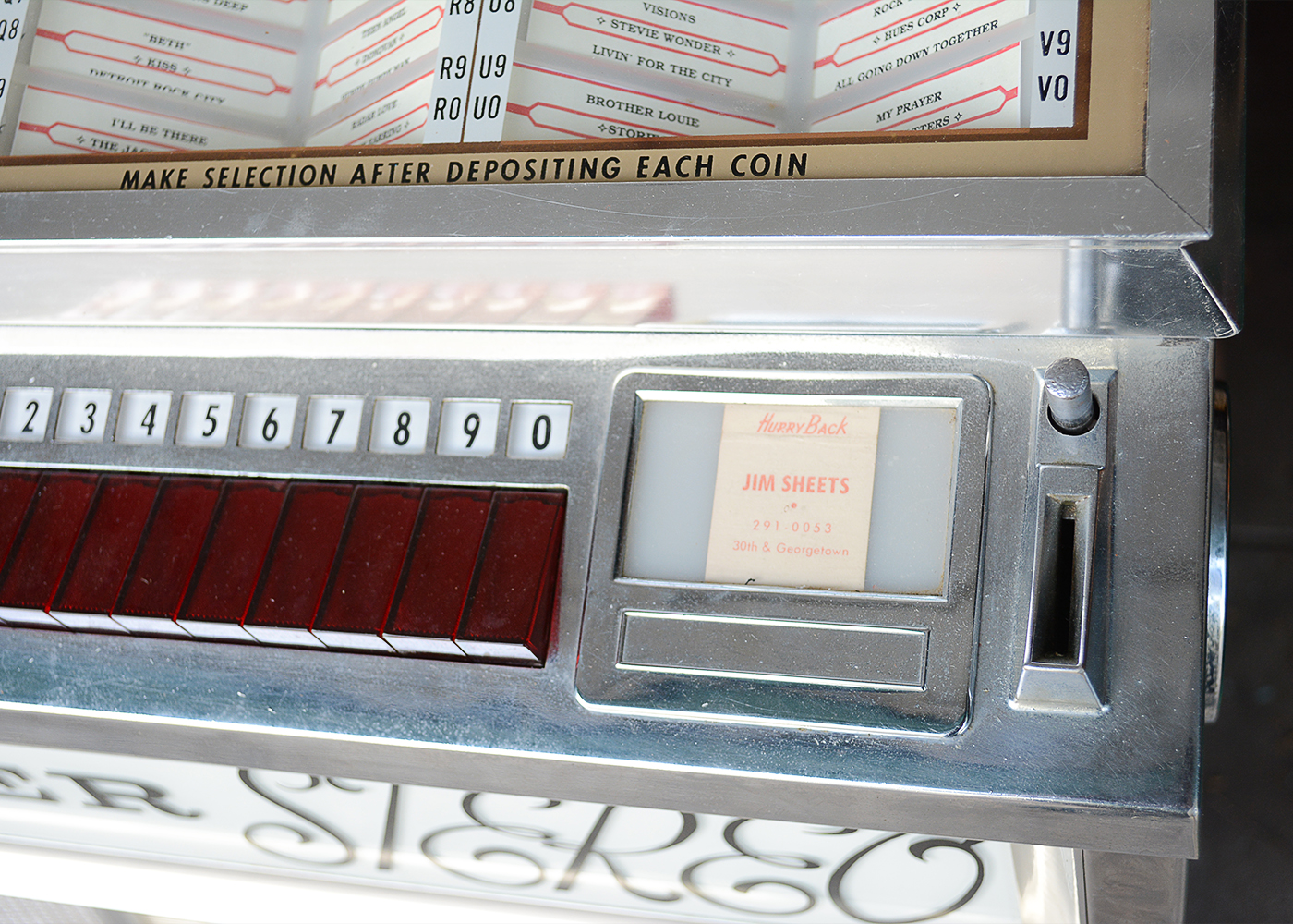 Vintage 1960s Wurlitzer Model 2700 Jukebox
