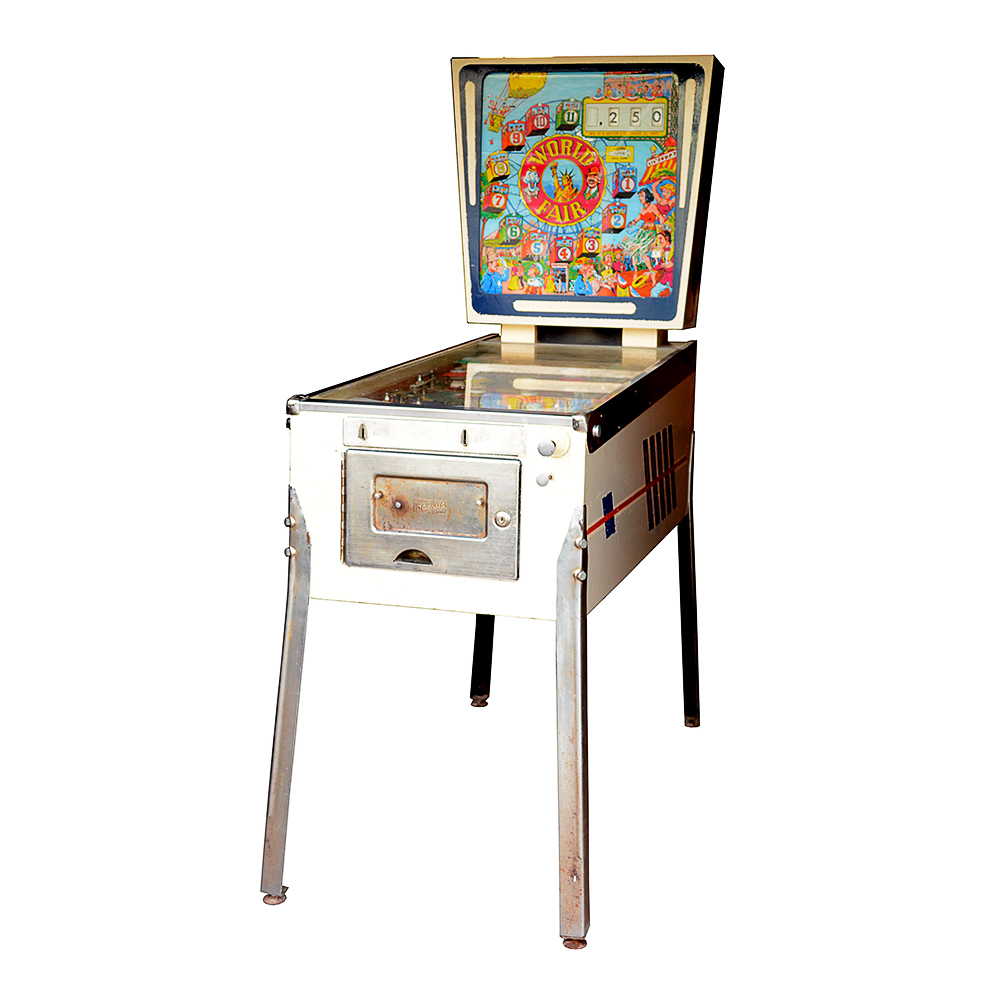 Vintage 1964 D. Gottlieb "World Fair" Pinball Machine