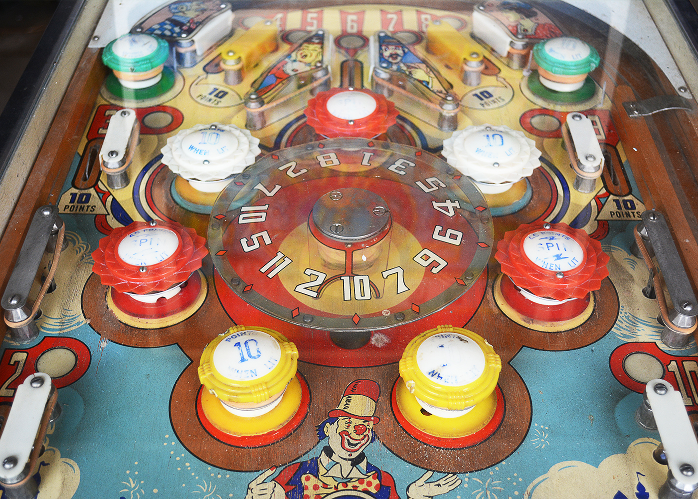 Vintage 1964 D. Gottlieb "World Fair" Pinball Machine