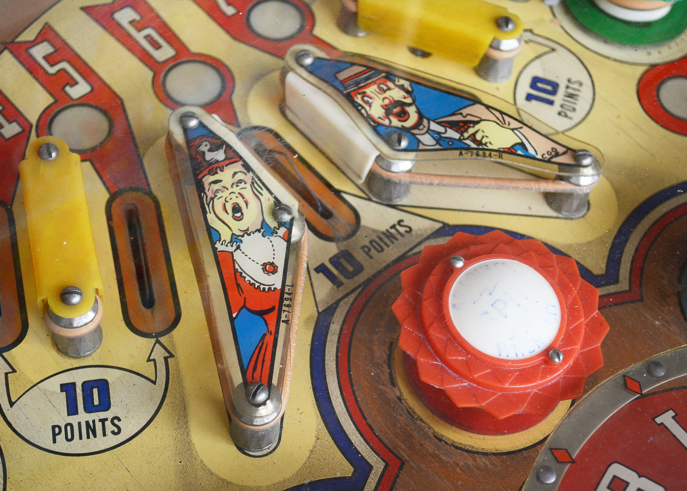 Vintage 1964 D. Gottlieb "World Fair" Pinball Machine