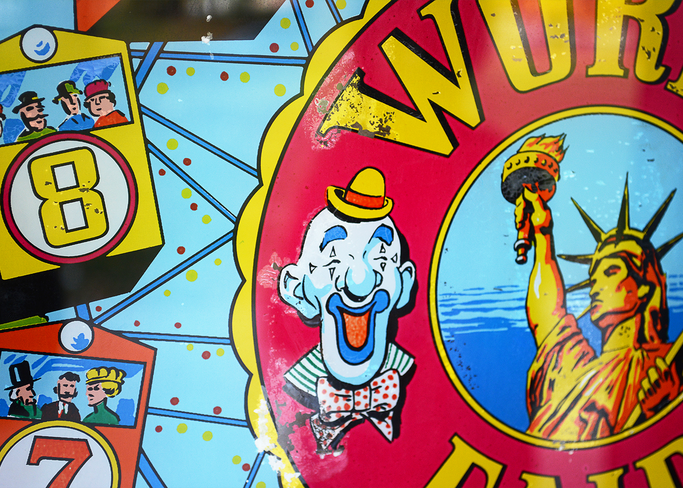Vintage 1964 D. Gottlieb "World Fair" Pinball Machine