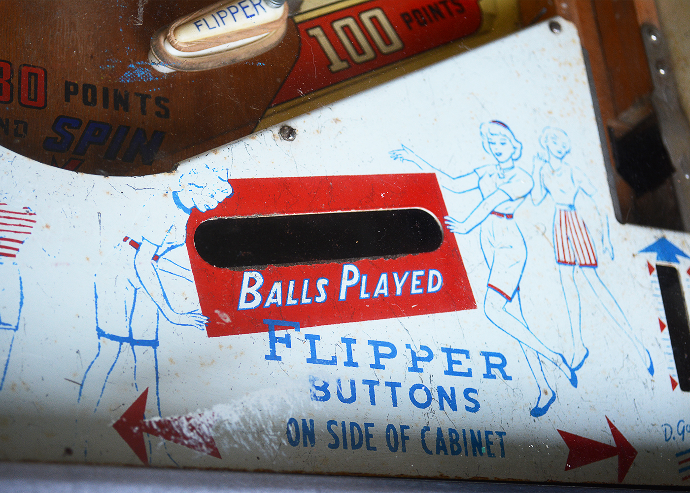 Vintage 1964 D. Gottlieb "World Fair" Pinball Machine