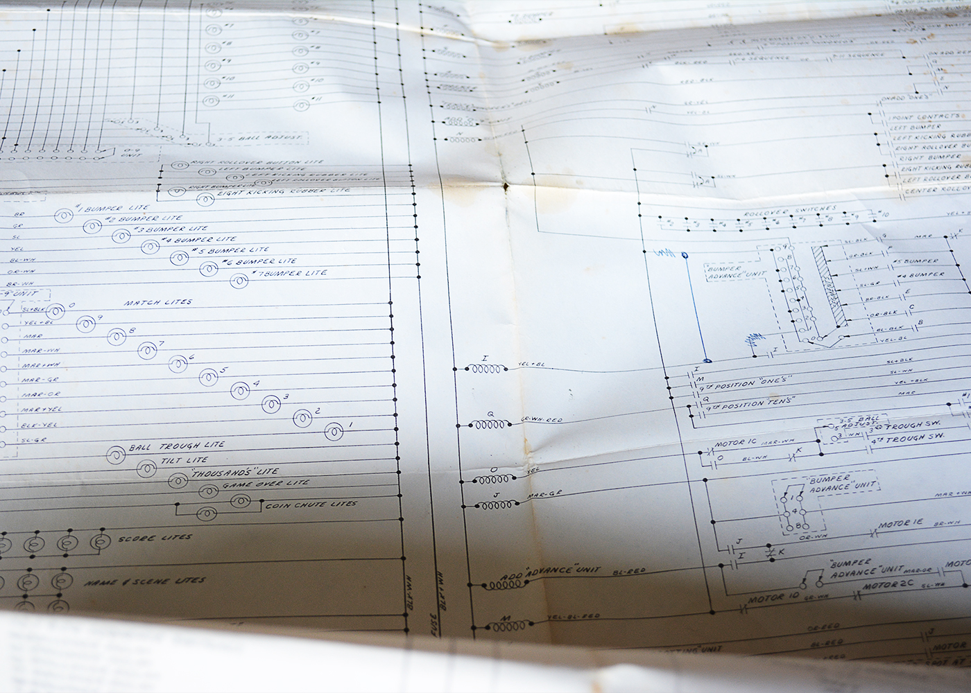 Vintage 1964 D. Gottlieb "World Fair" Pinball Machine