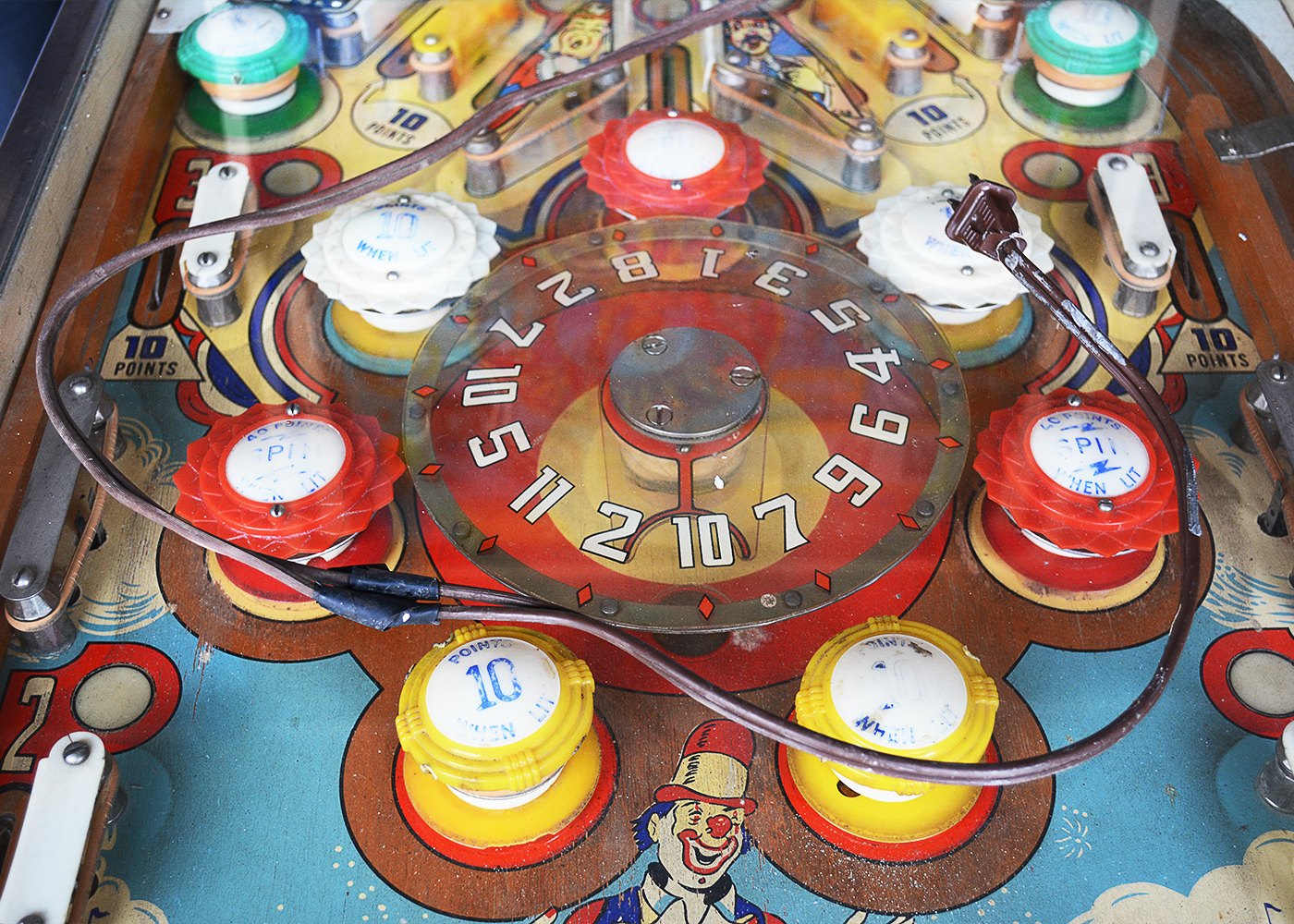 Vintage 1964 D. Gottlieb "World Fair" Pinball Machine