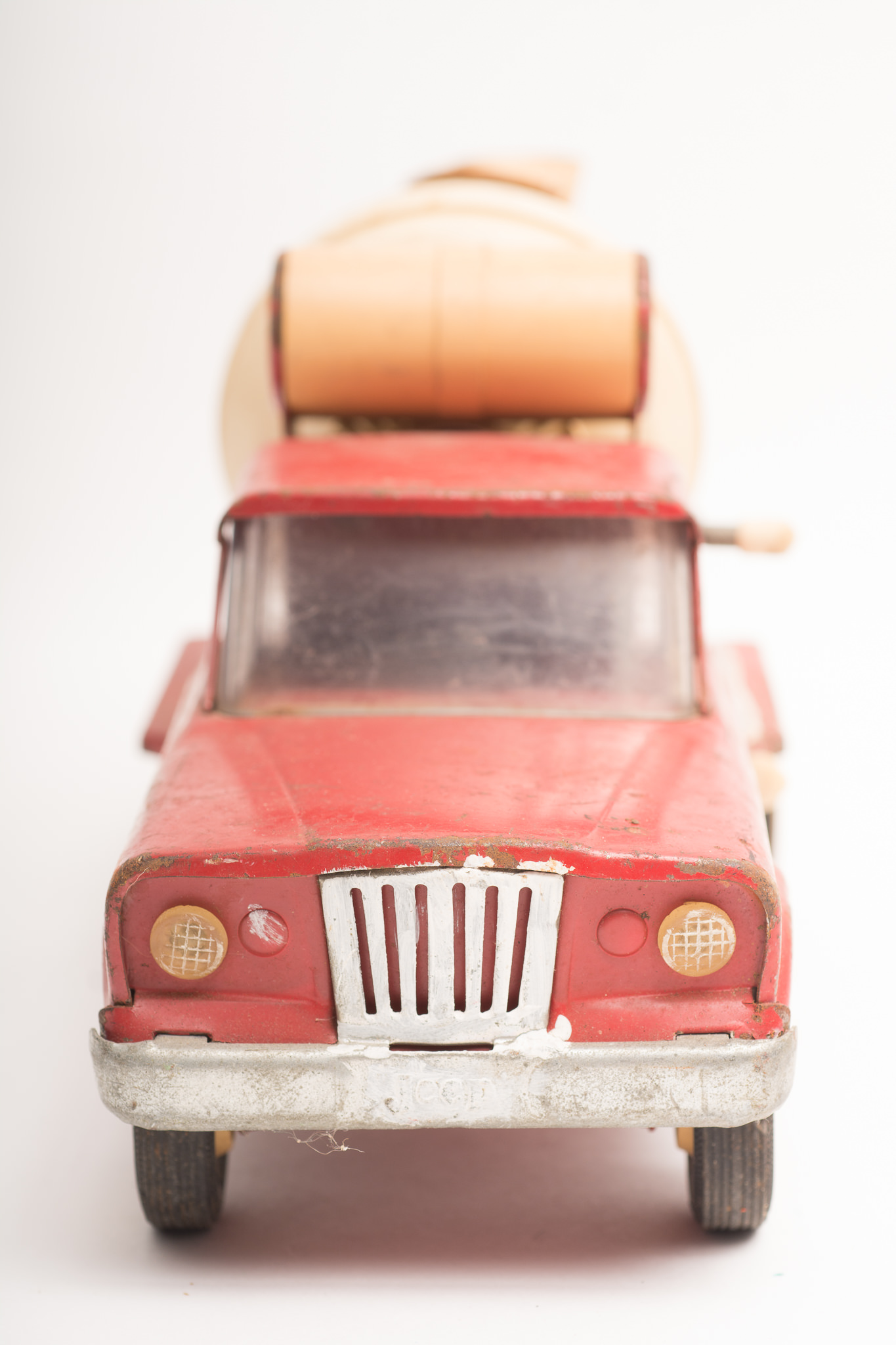 A Collection of Vintage Tonka Trucks