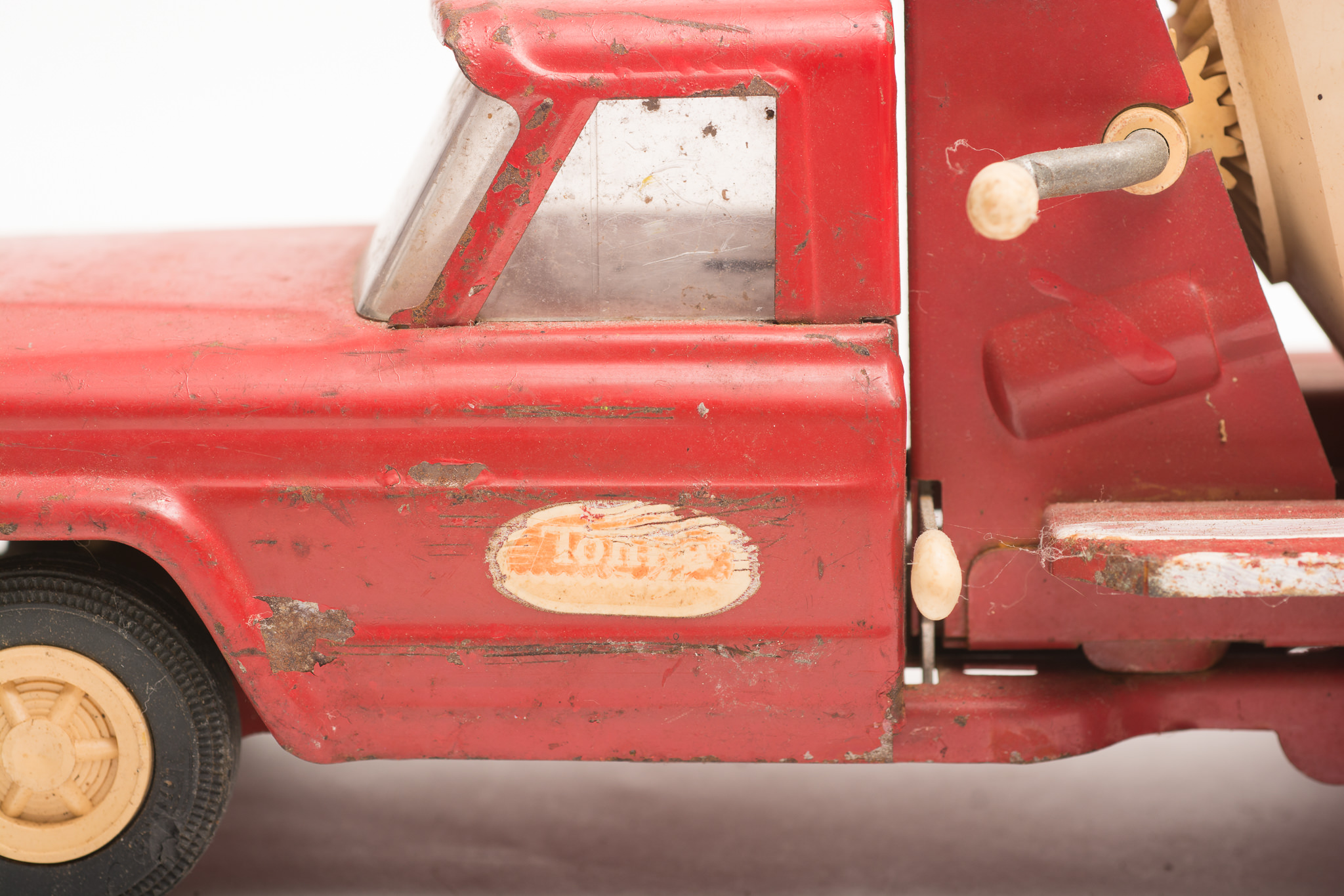 A Collection of Vintage Tonka Trucks