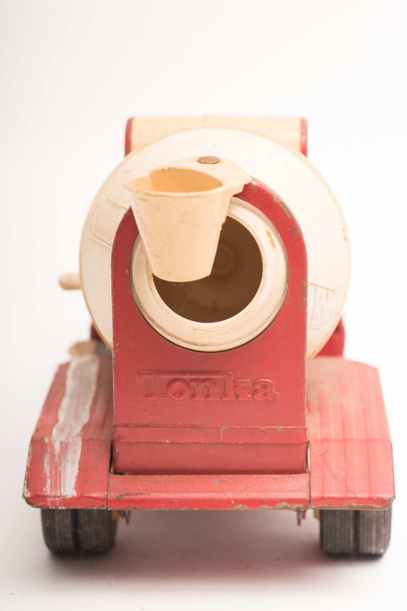 A Collection of Vintage Tonka Trucks