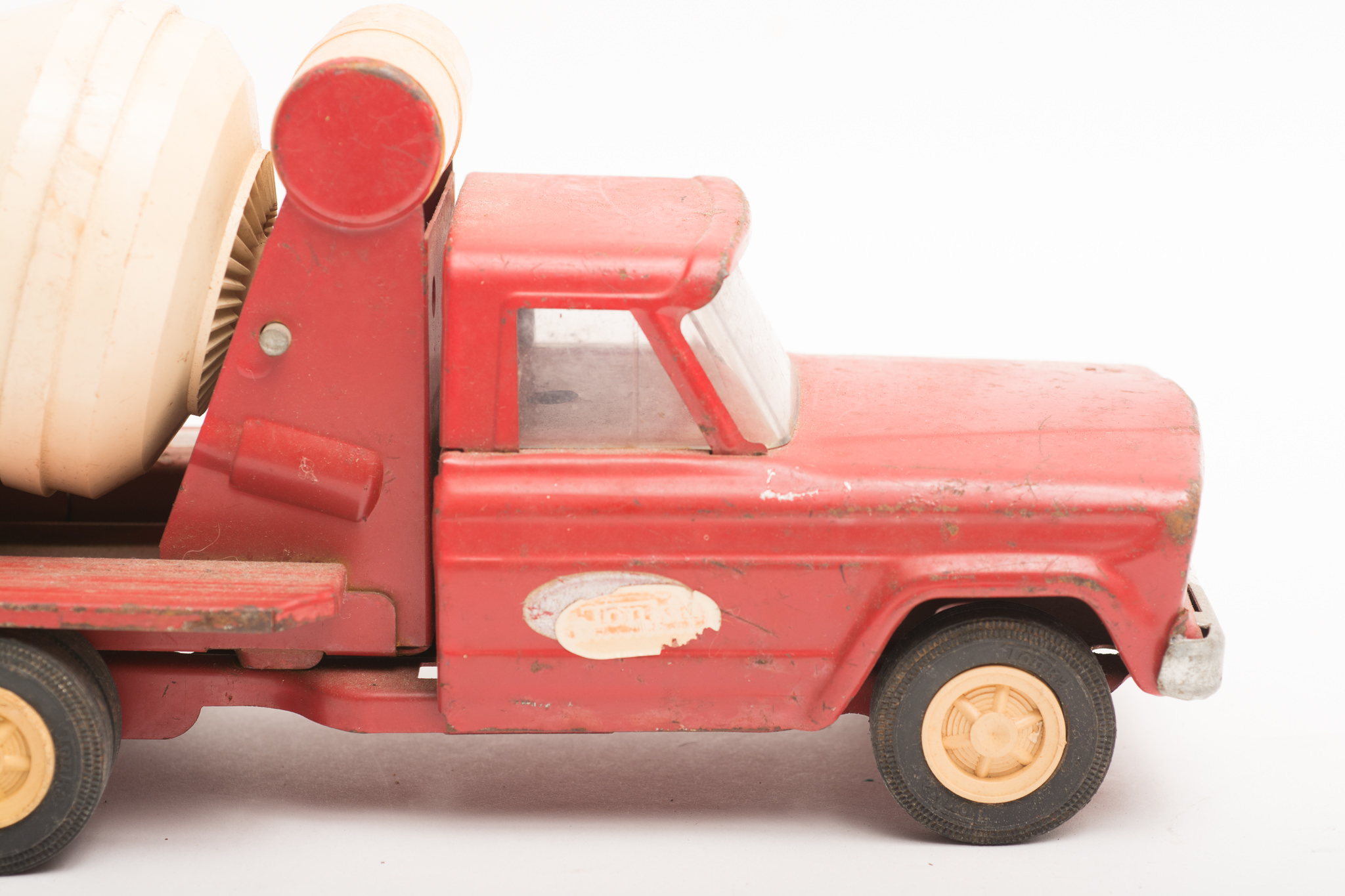 A Collection of Vintage Tonka Trucks