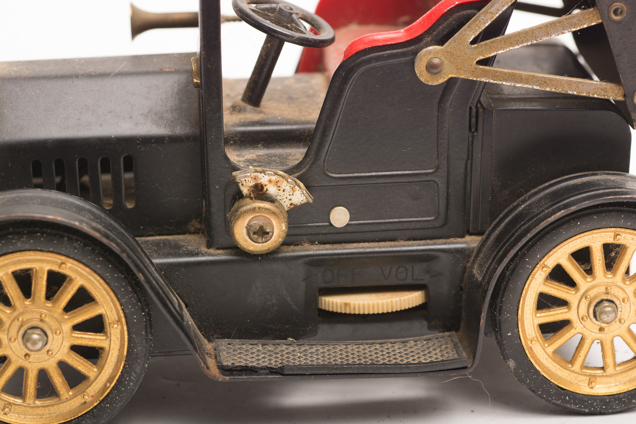 A Collection of Vintage Tonka Trucks