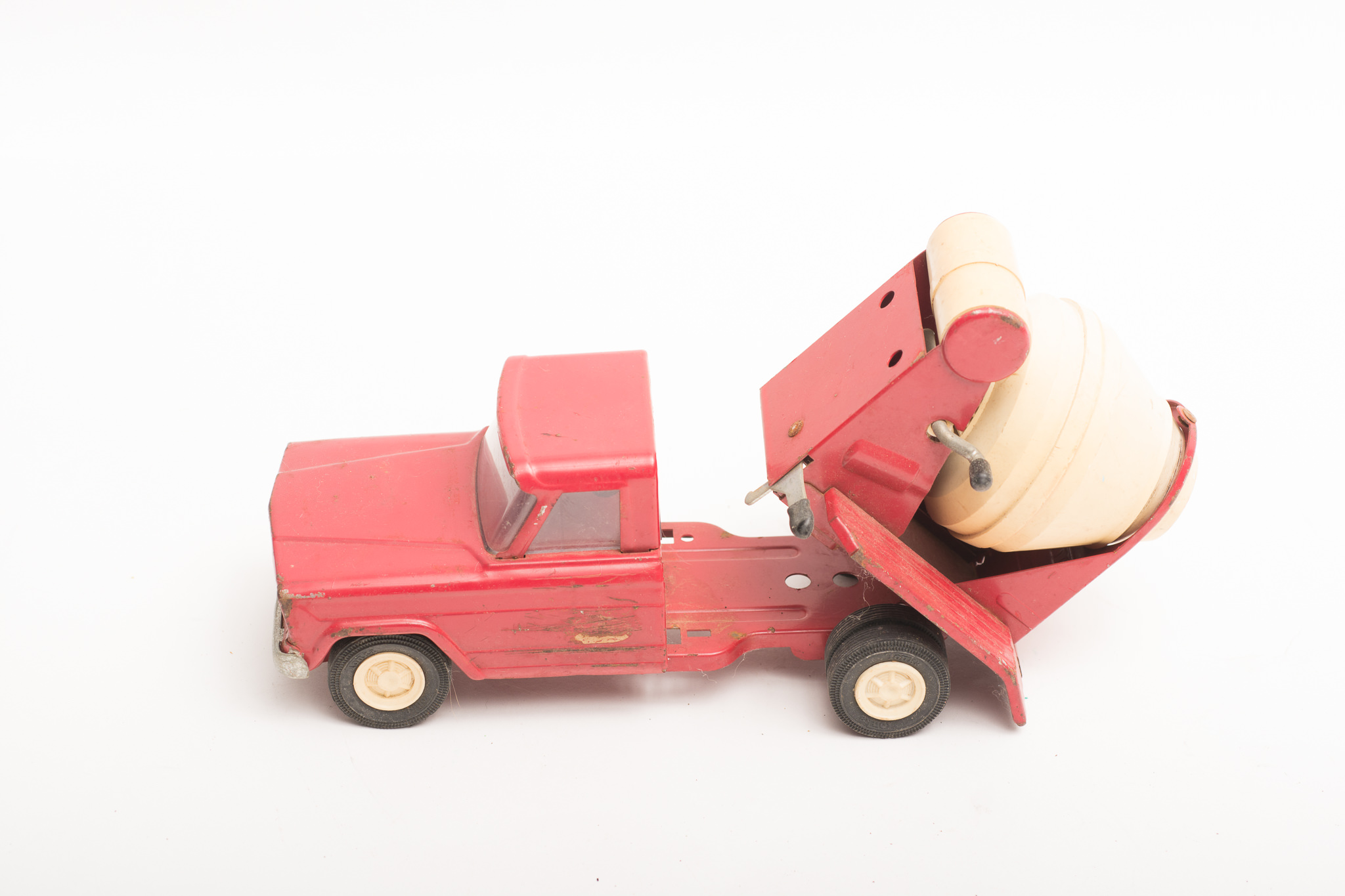 A Collection of Vintage Tonka Trucks