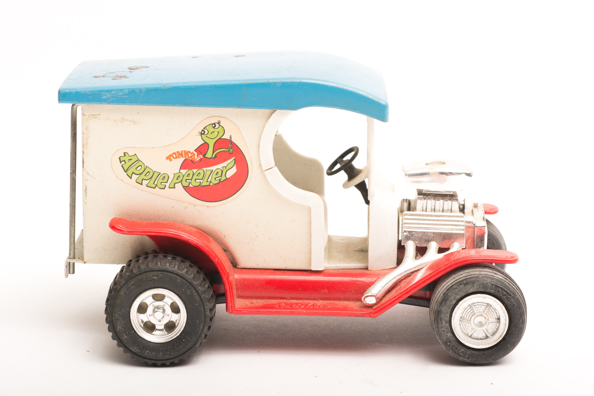 A Collection of Vintage Tonka Trucks