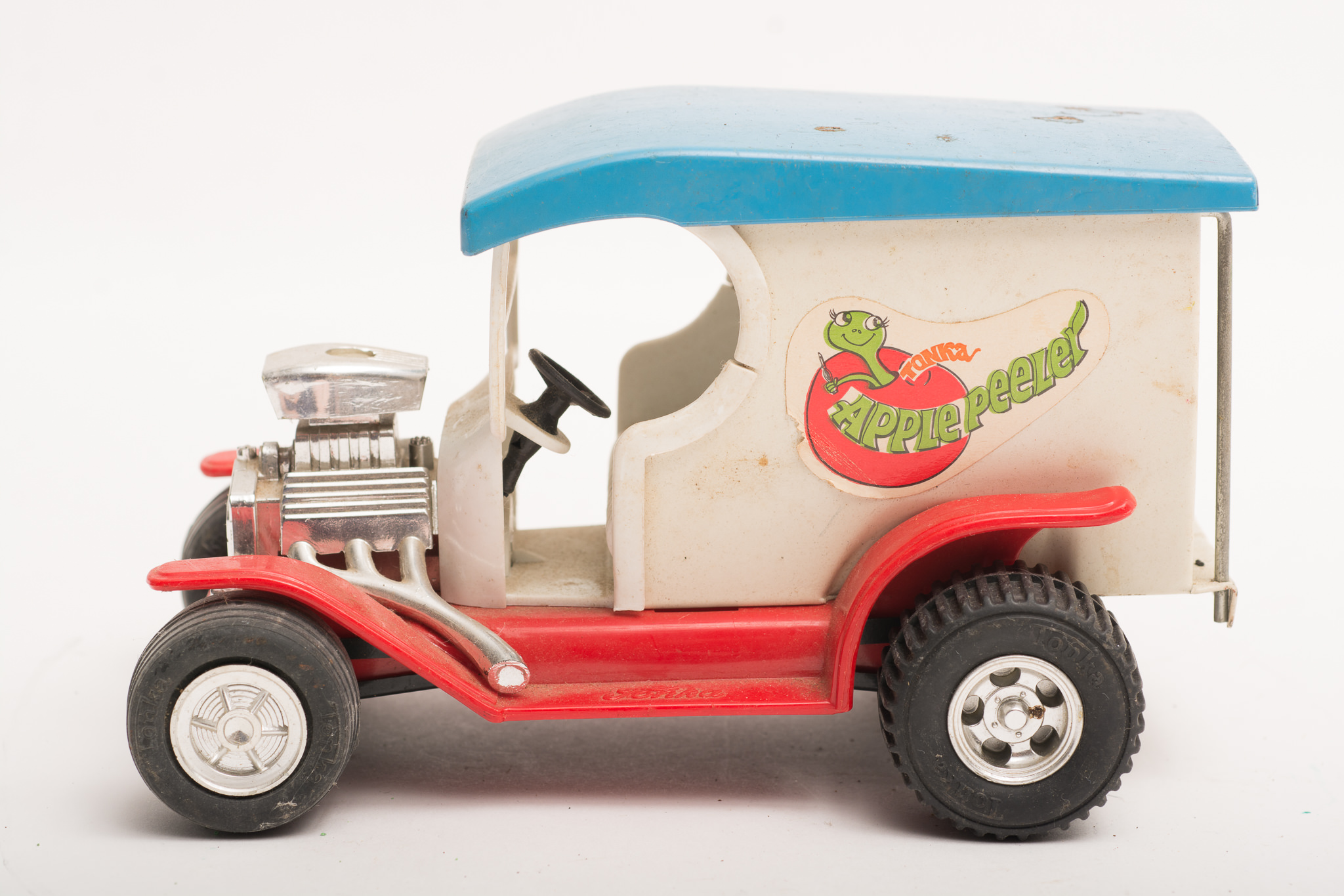 A Collection of Vintage Tonka Trucks