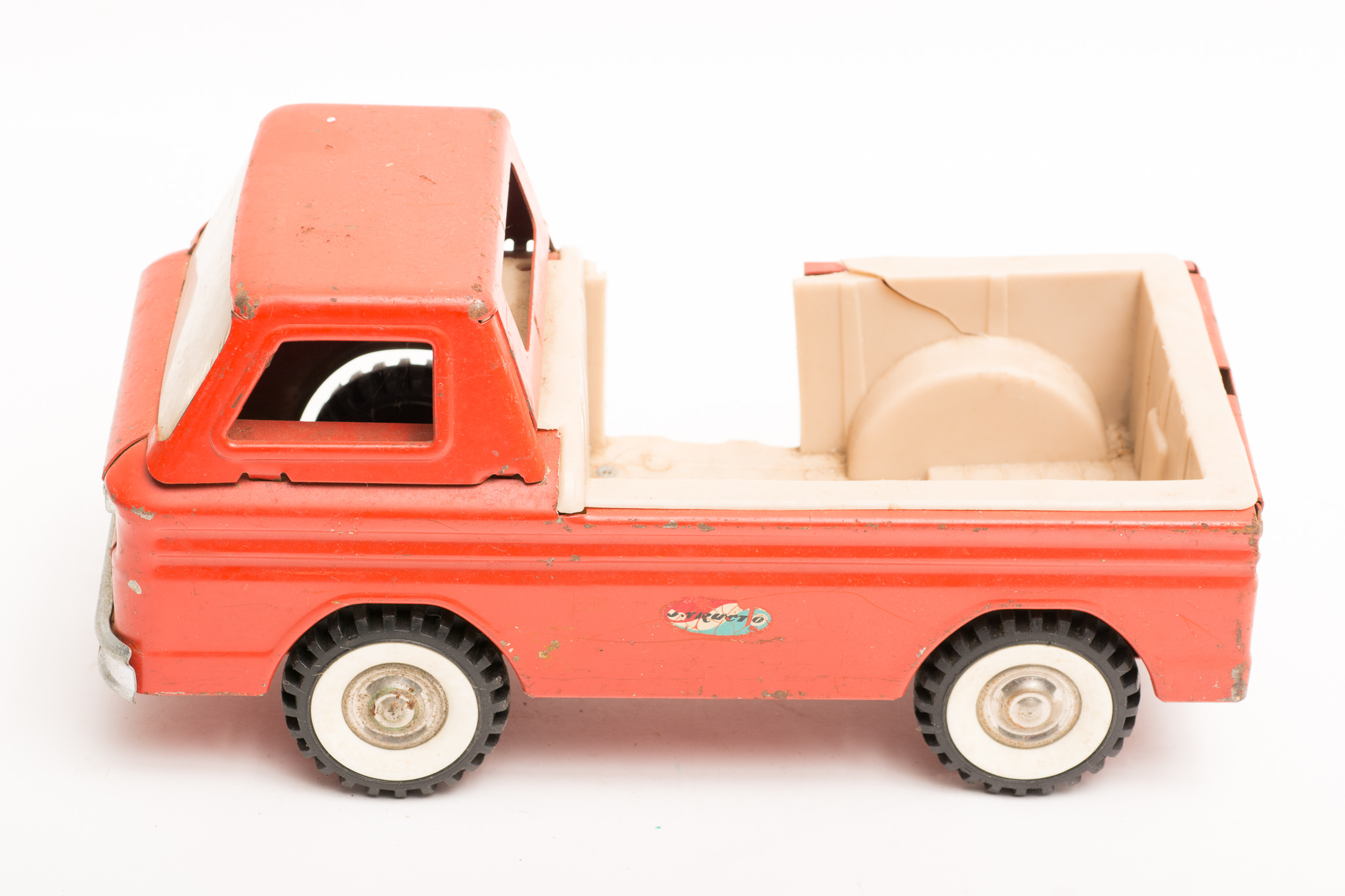 A Collection of Vintage Tonka Trucks