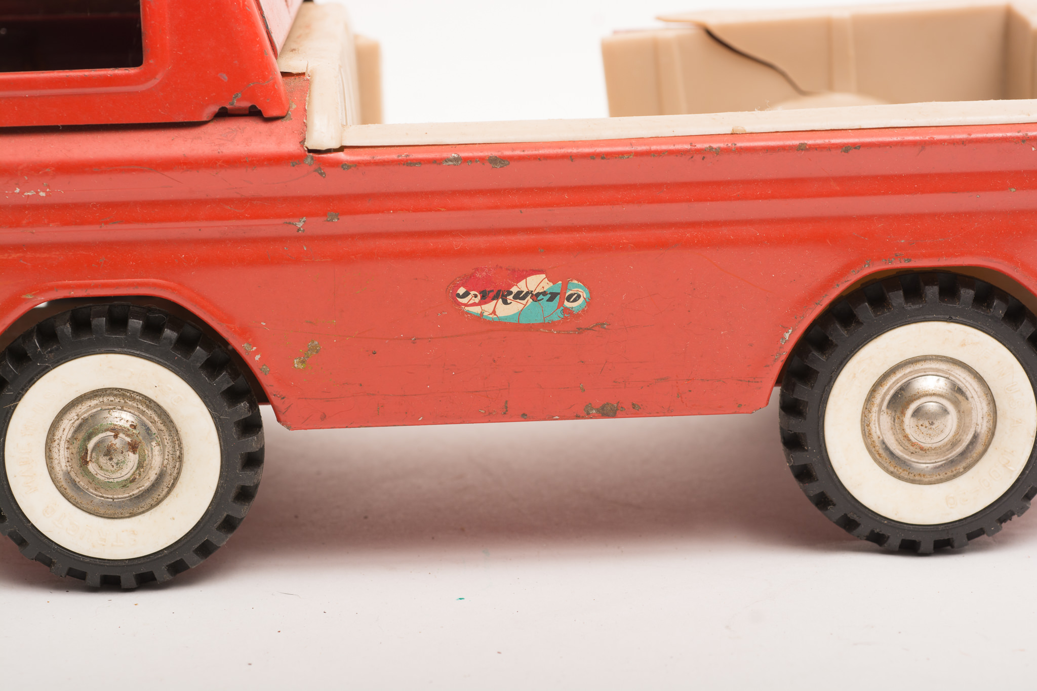 A Collection of Vintage Tonka Trucks