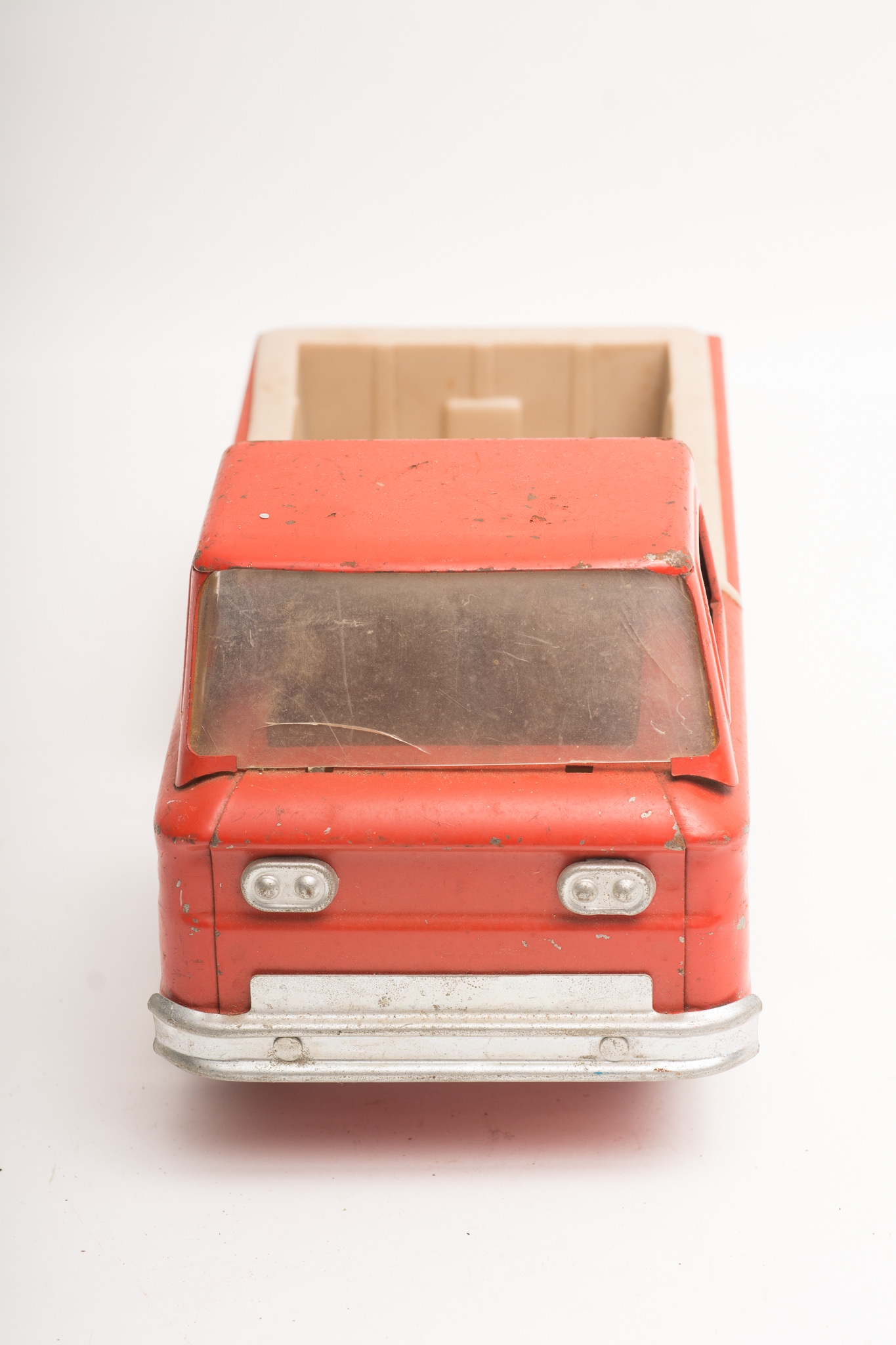 A Collection of Vintage Tonka Trucks