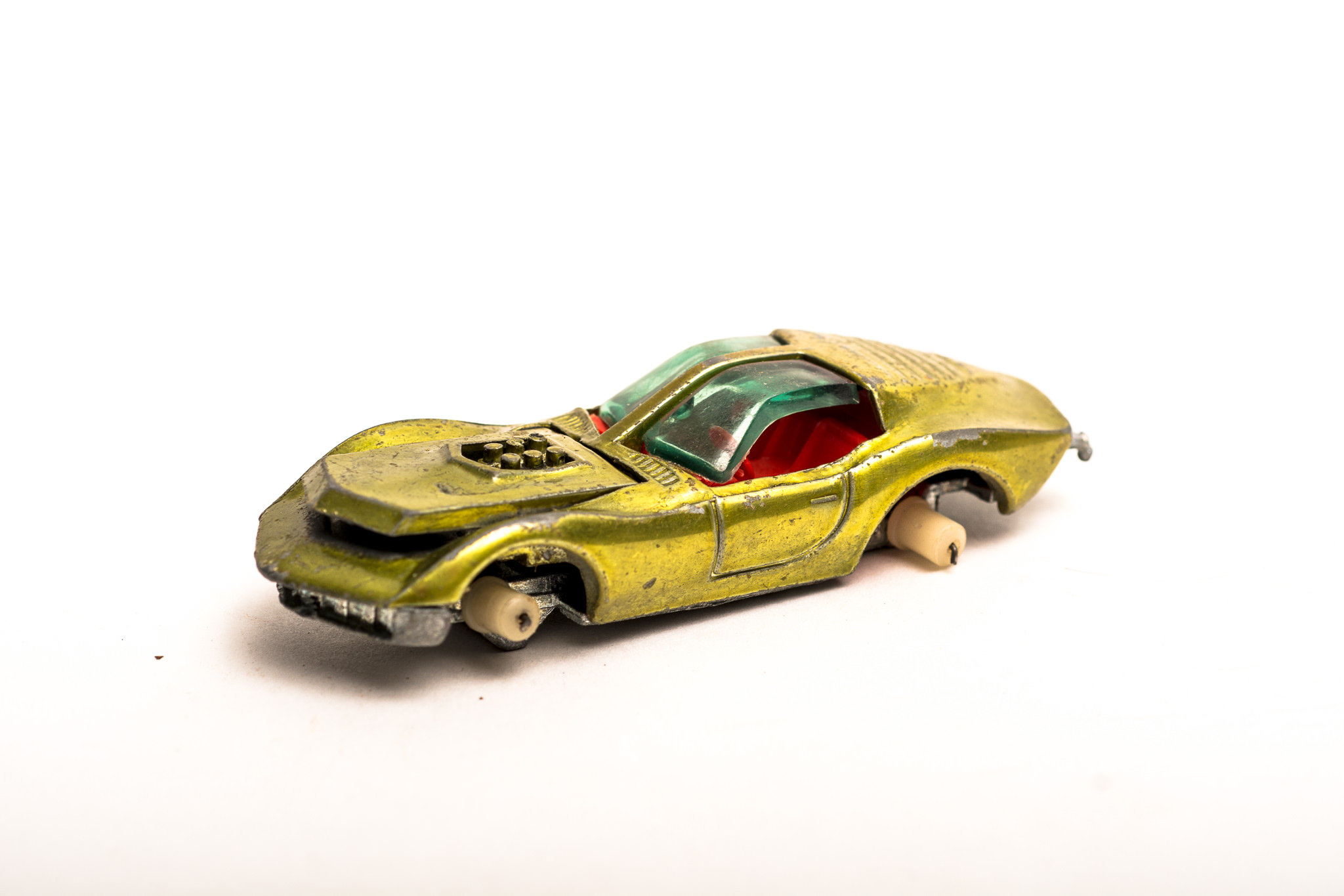 A Collection of Vintage Tonka Trucks