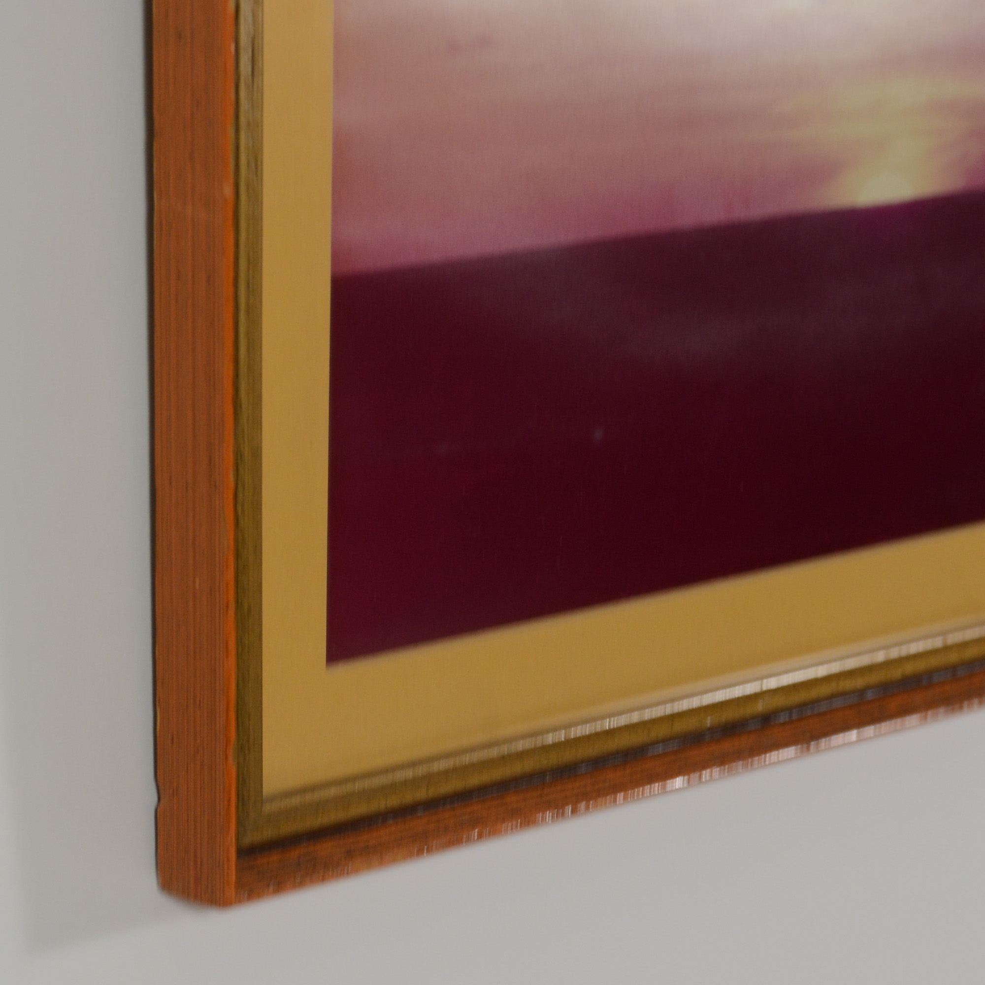 Vintage Jim Windsor Hawaii Sunset Photograph