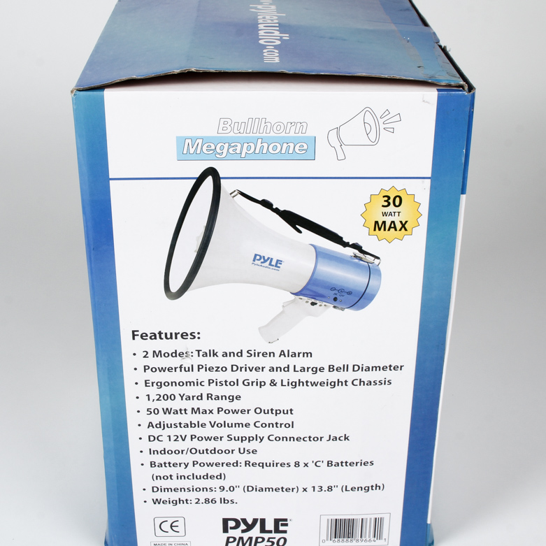 Pyle Bullhorn Megaphone