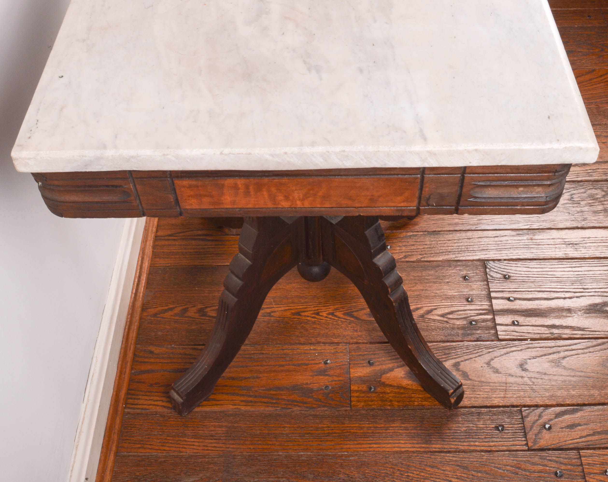 Marble Top Accent Table