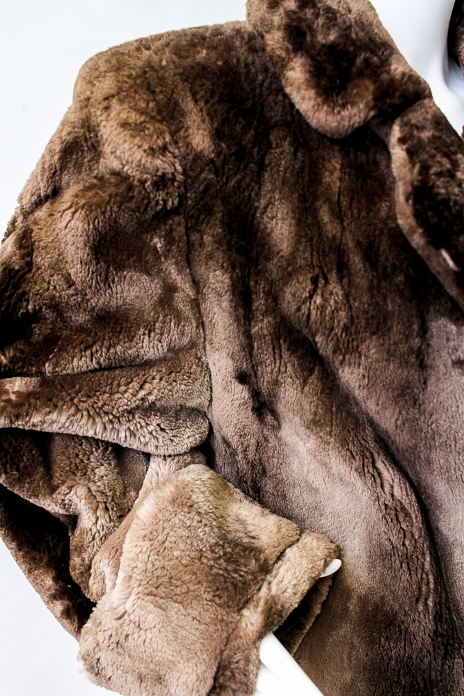 Vintage Stanley Rick Full-Length Beaver Fur Coat