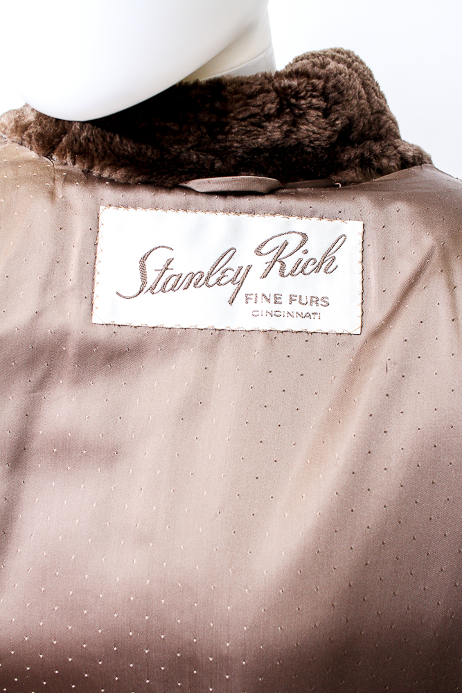 Vintage Stanley Rick Full-Length Beaver Fur Coat