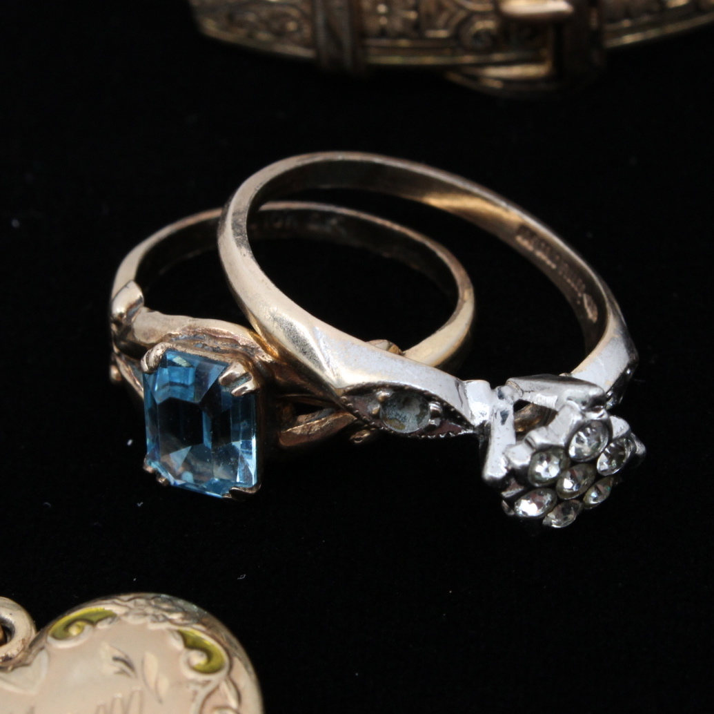 Collection of Gold Filled Jewelry