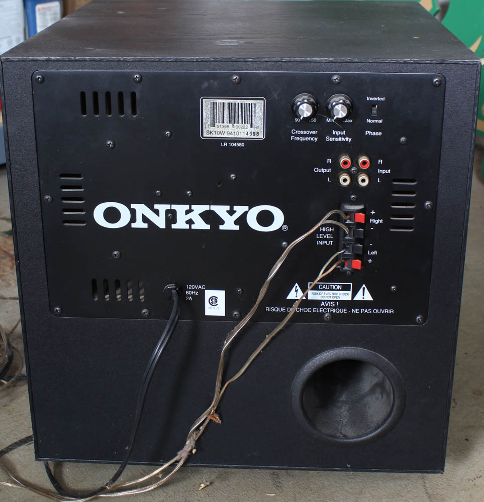 Onkyo 10" Subwoofer