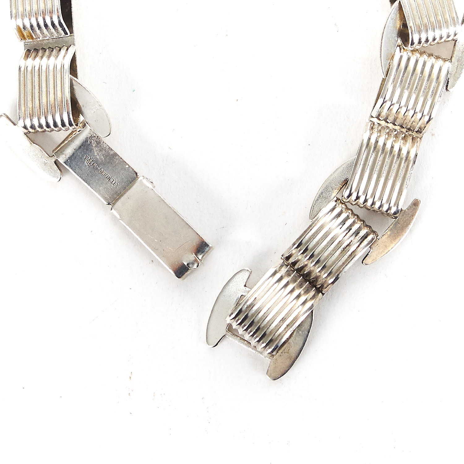 Two Sterling Silver Bracelets