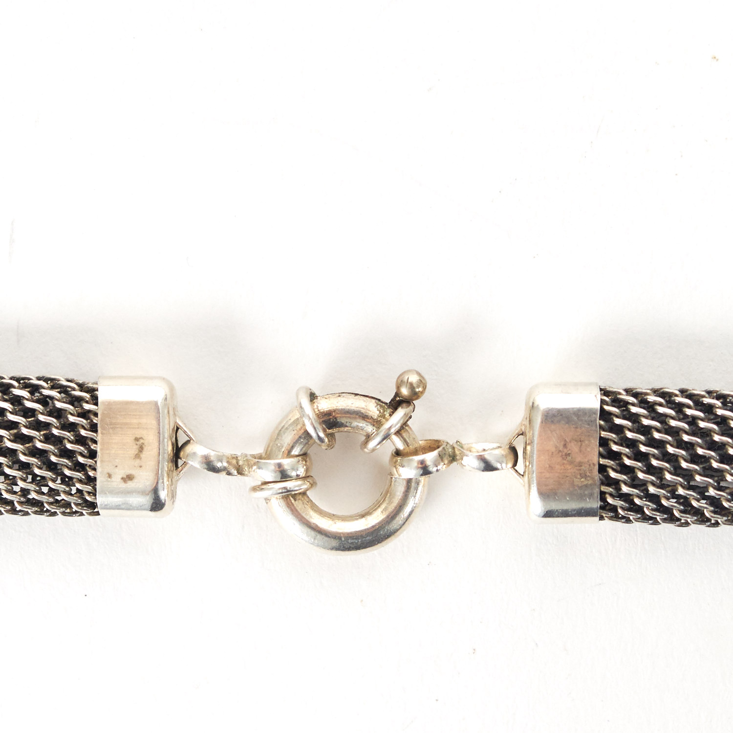 Judith Jack Sterling Silver Mesh Necklace