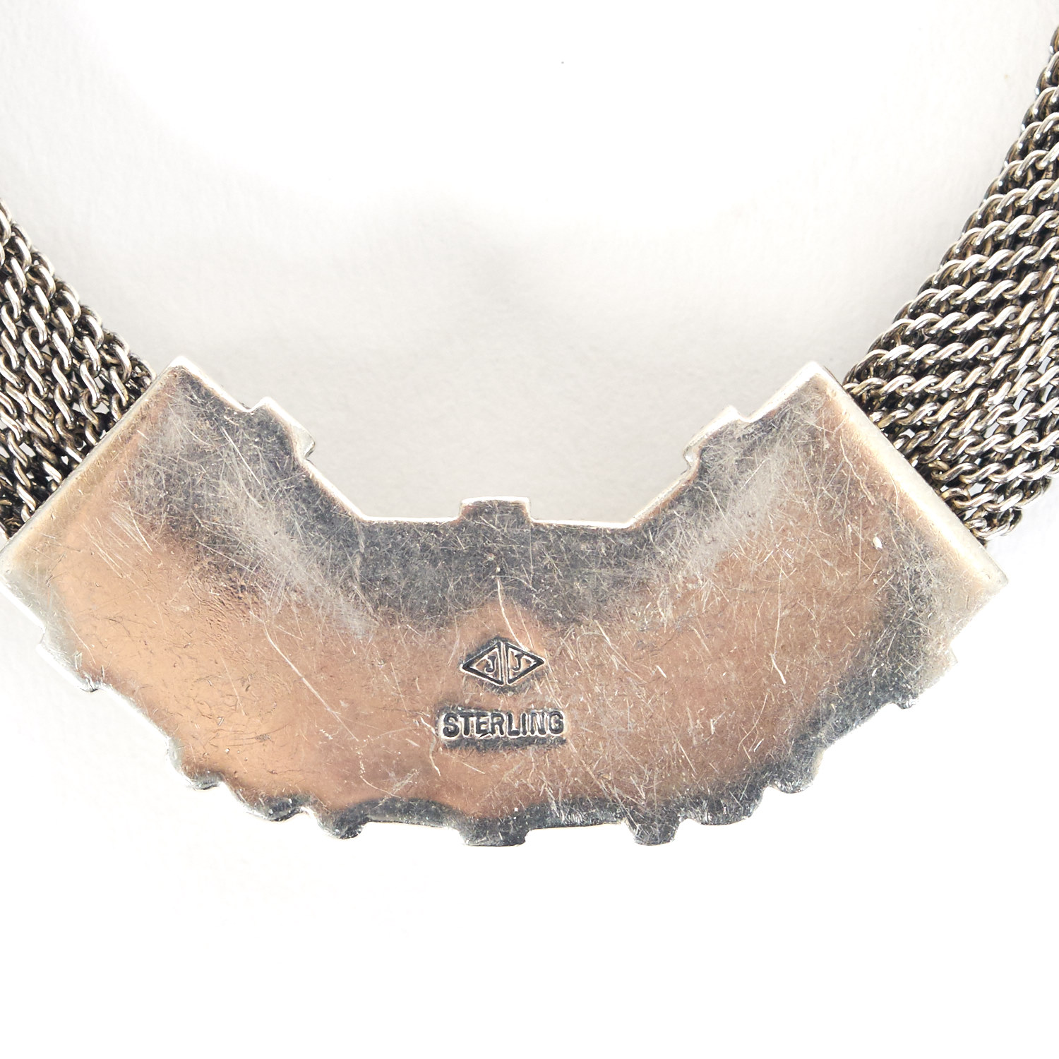 Judith Jack Sterling Silver Mesh Necklace