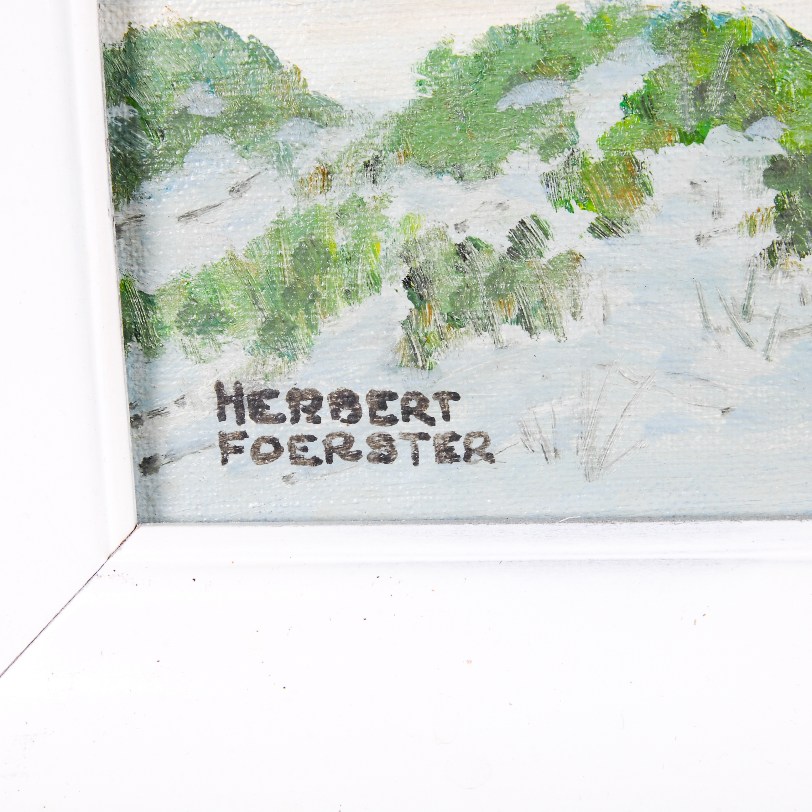 Pair of Herbert Foerster Oils on Boards