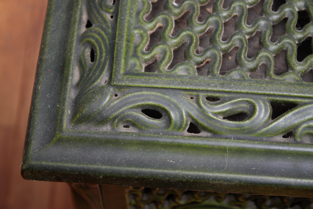 Arthur Martin "Le Brul Bois" Art Nouveau Wood Burning Stove