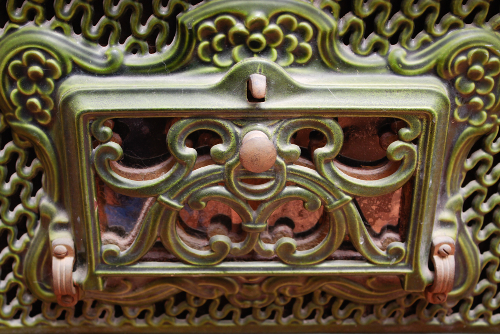 Arthur Martin "Le Brul Bois" Art Nouveau Wood Burning Stove