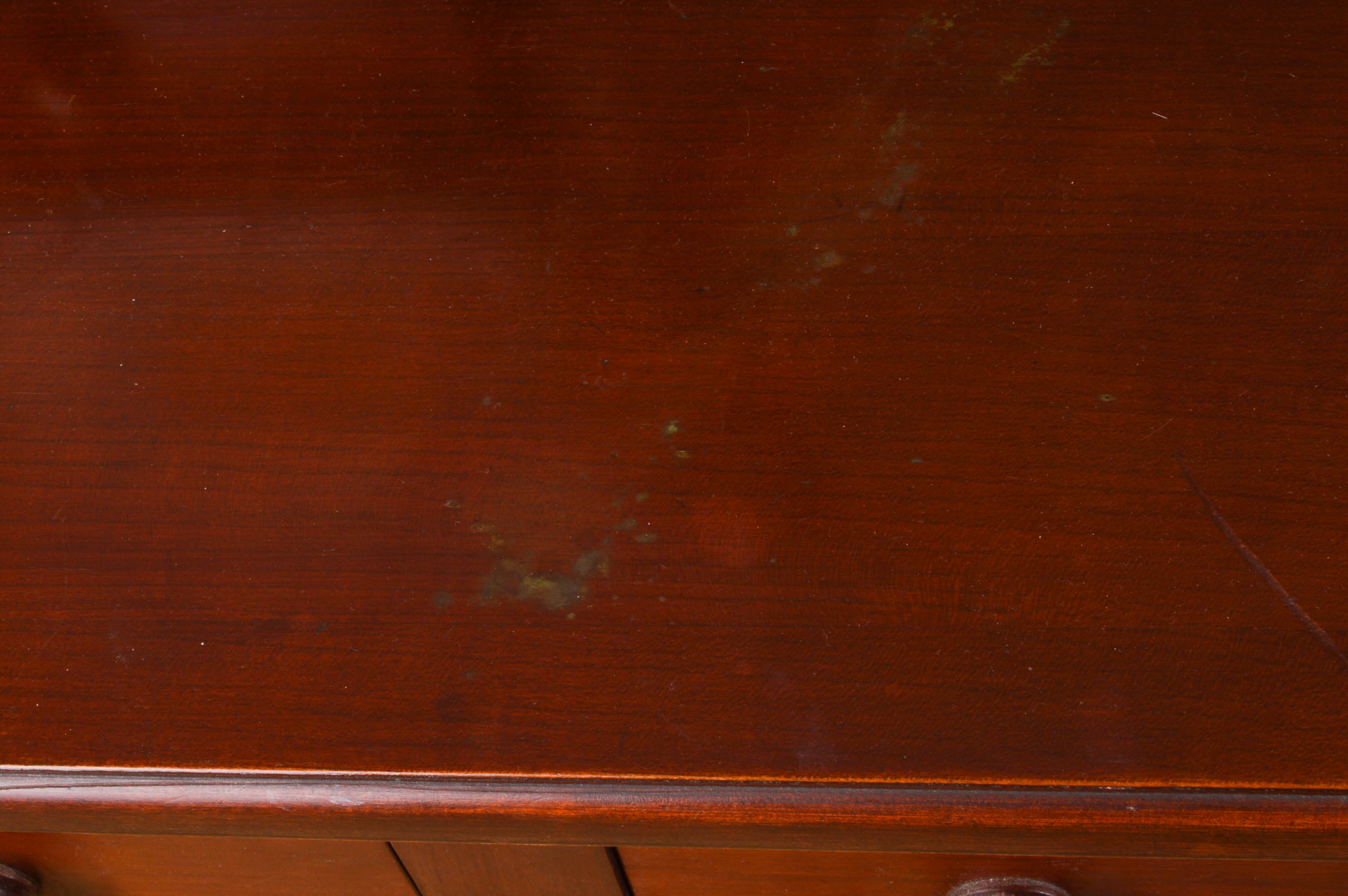 Cherry Vanity with Mirror and Bench