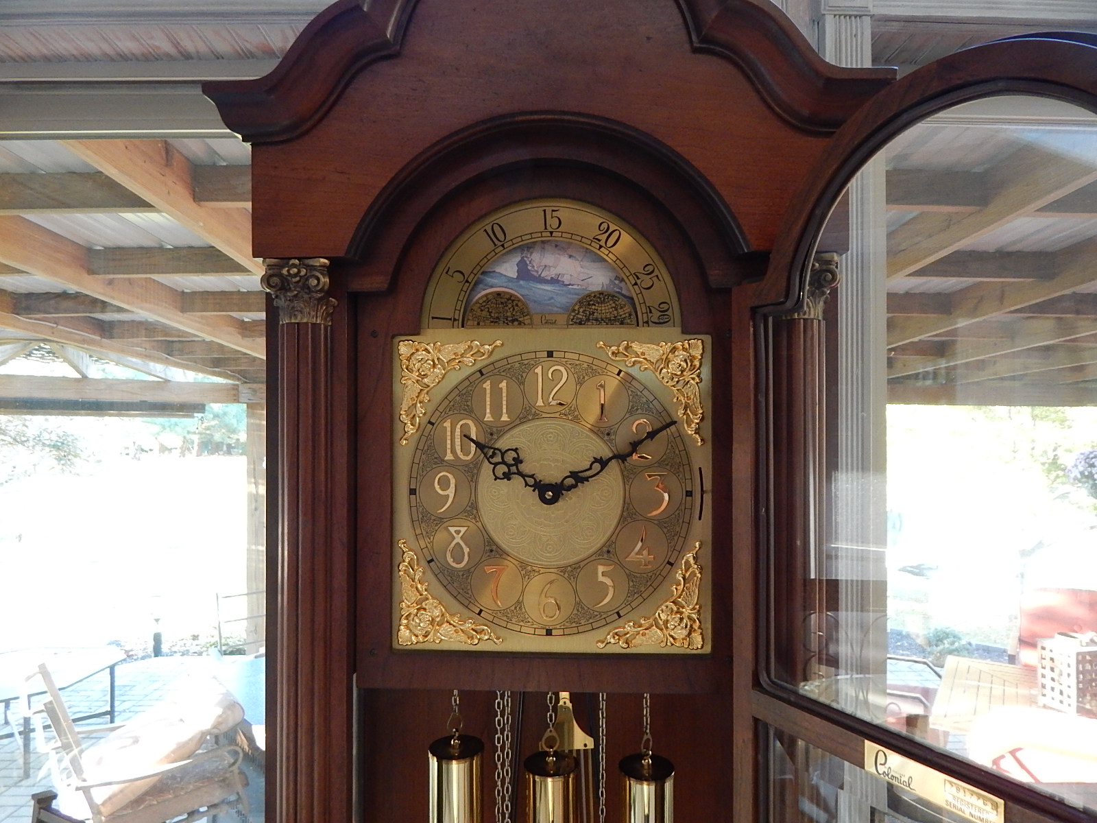 Colonial Grandfather Clock