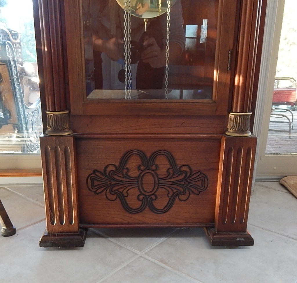 Colonial Grandfather Clock