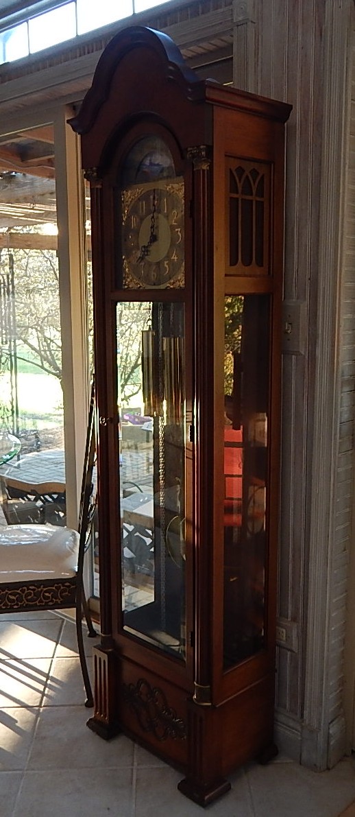 Colonial Grandfather Clock