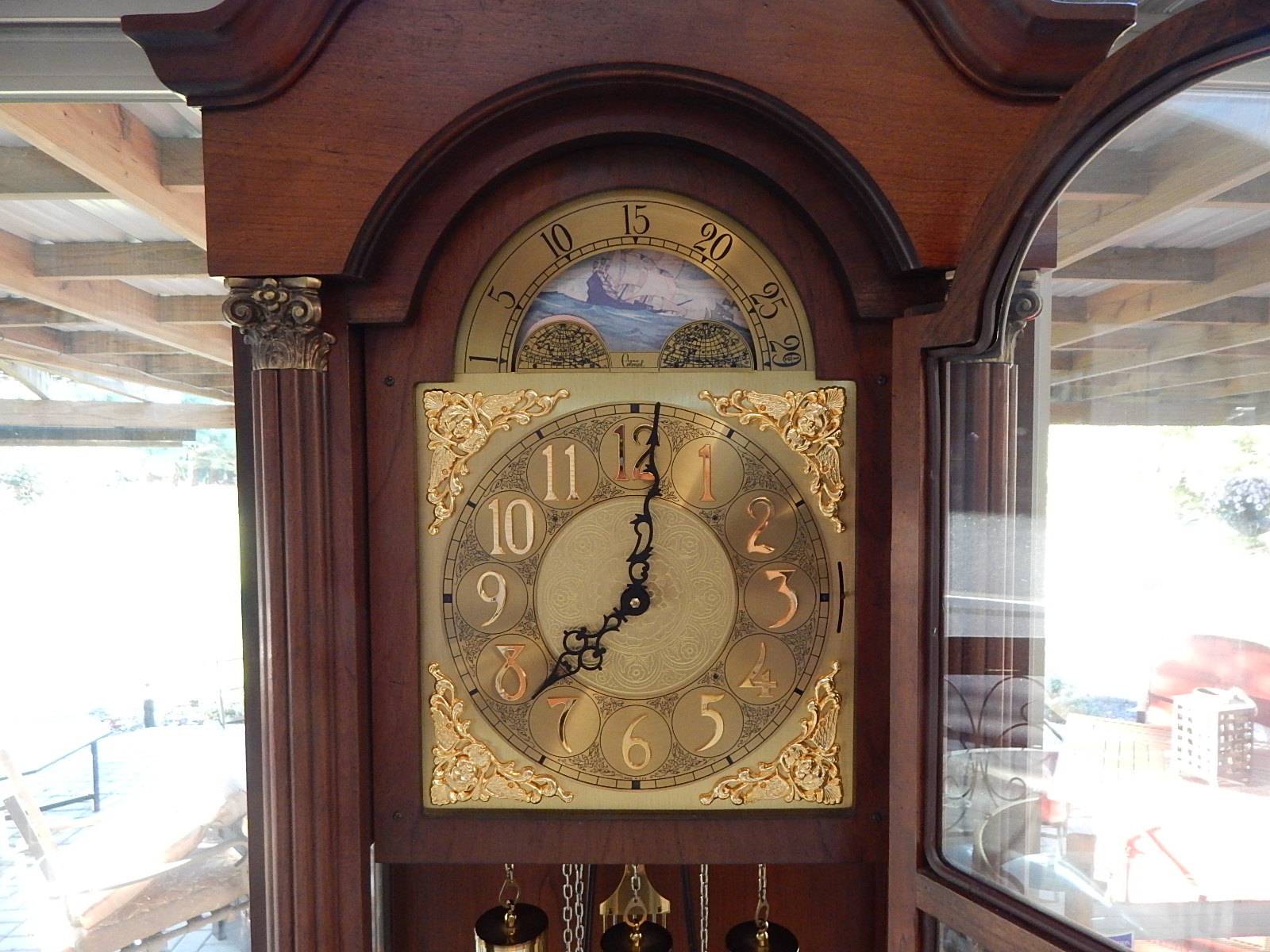 Colonial Grandfather Clock