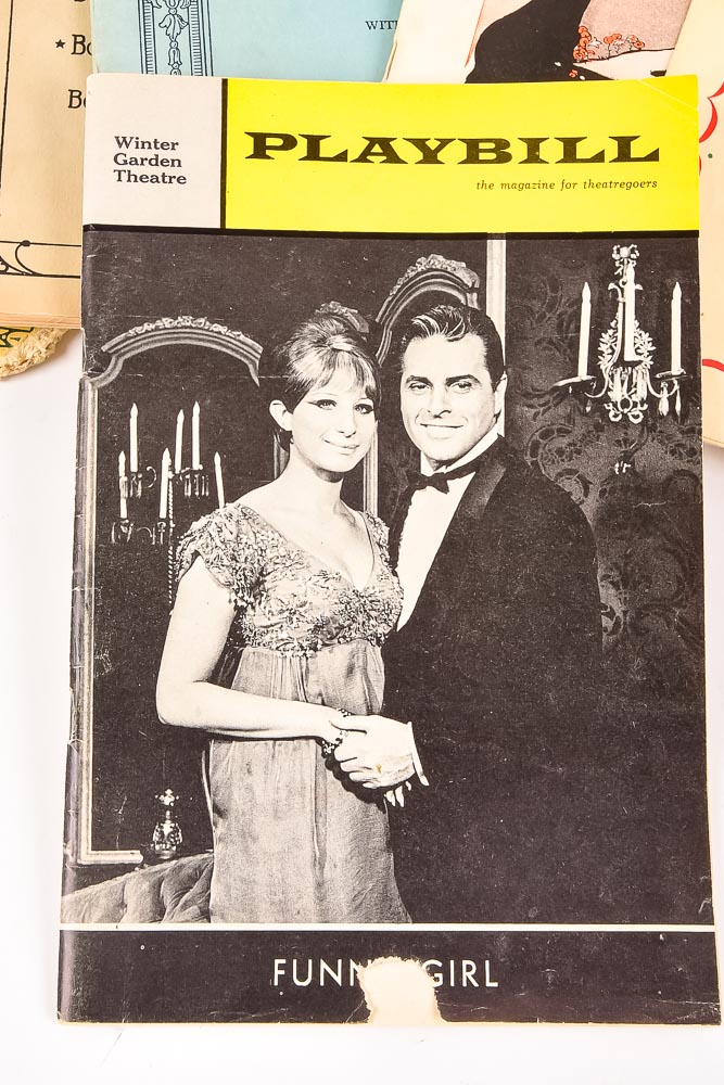 Vintage 1965 "Funny Girl" Barbra Streisand Program, Sheet Music