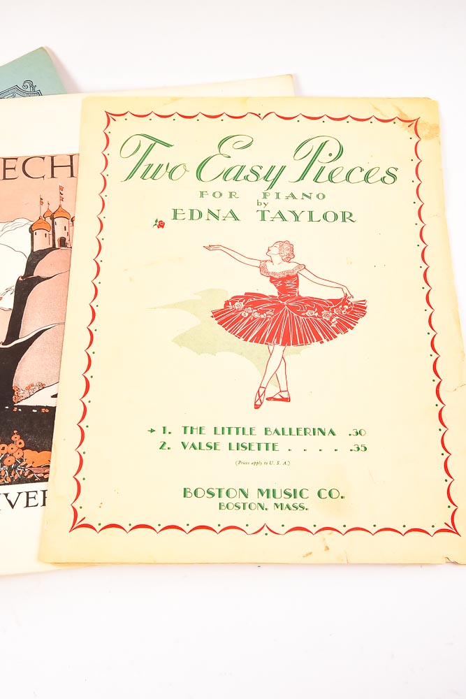 Vintage 1965 "Funny Girl" Barbra Streisand Program, Sheet Music