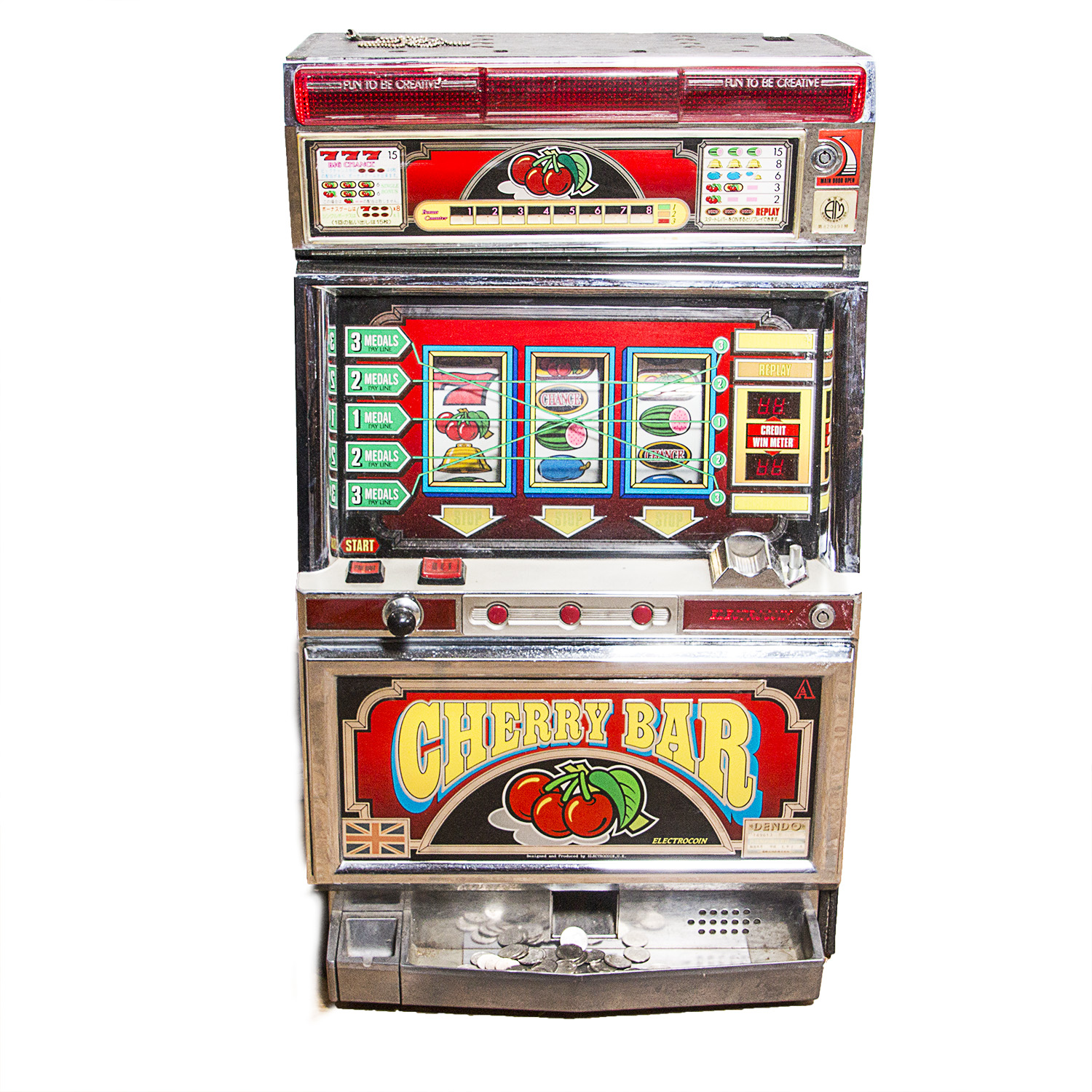 Cherry Bar Electrocoin Slot Machine