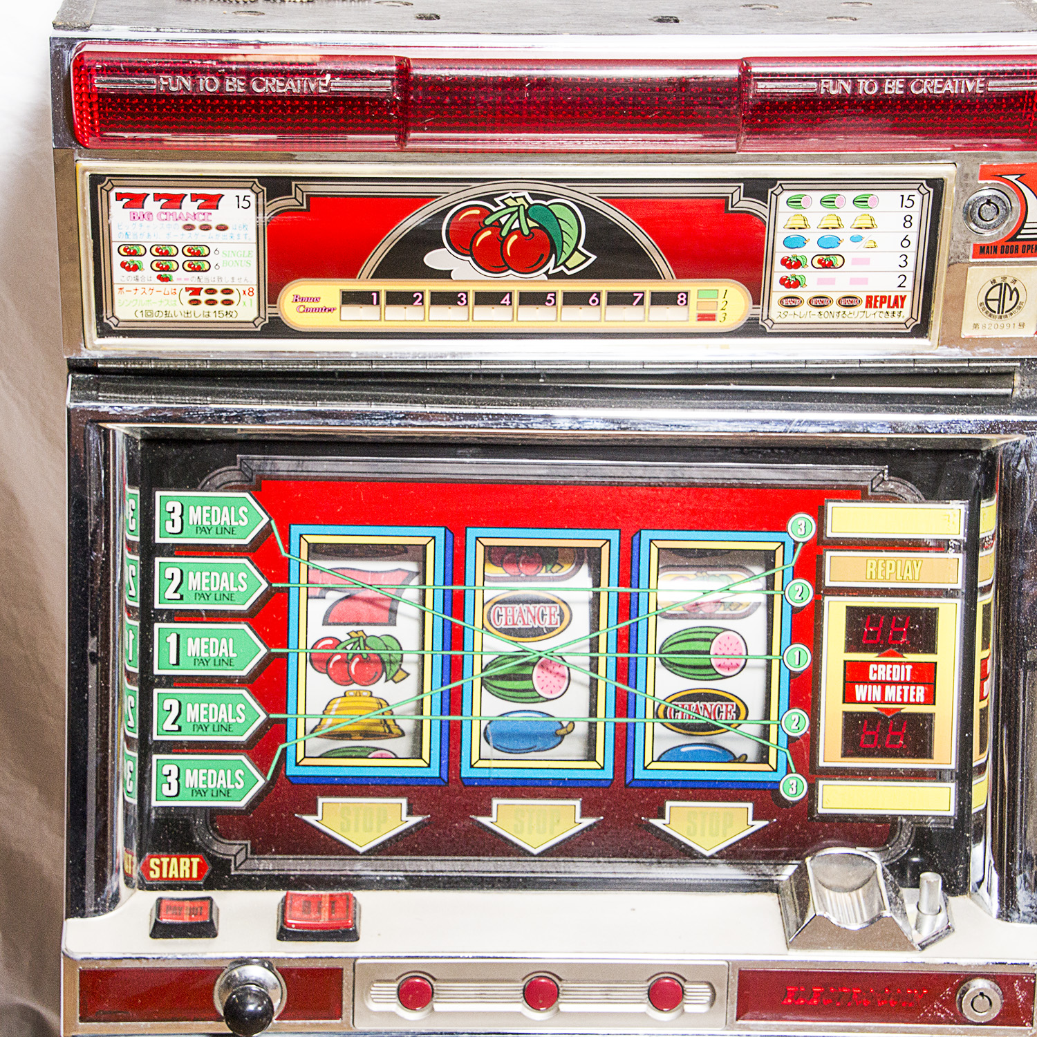 Cherry Bar Electrocoin Slot Machine