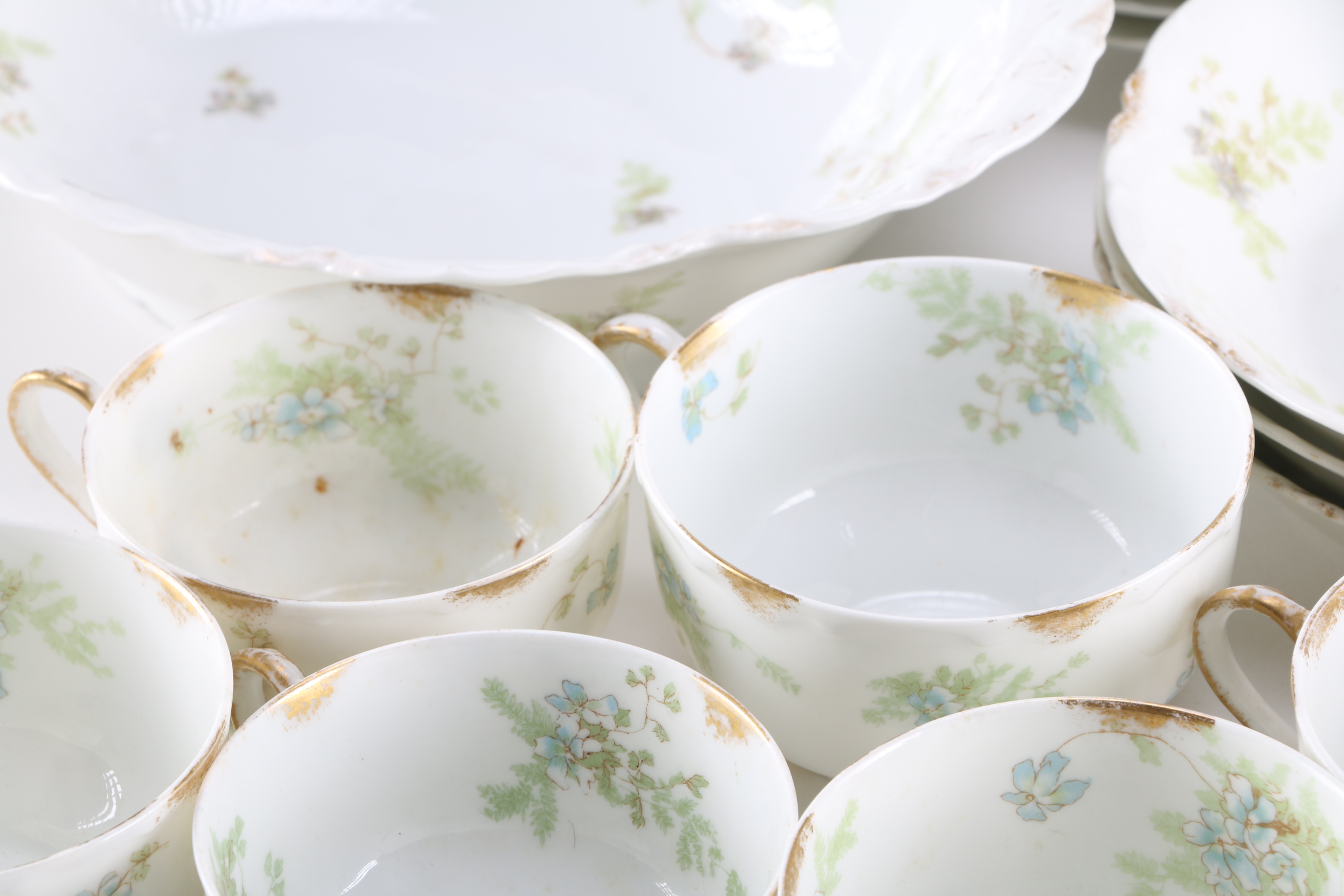 Haviland China "Tarascon" Pattern Dinner Service