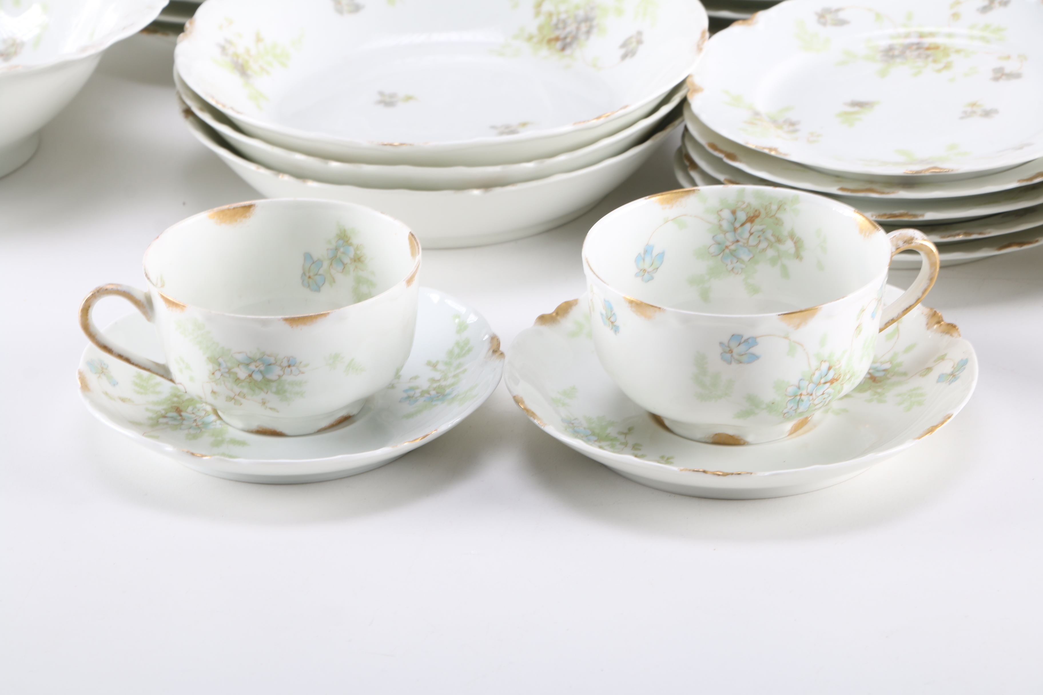 Haviland China "Tarascon" Pattern Dinner Service