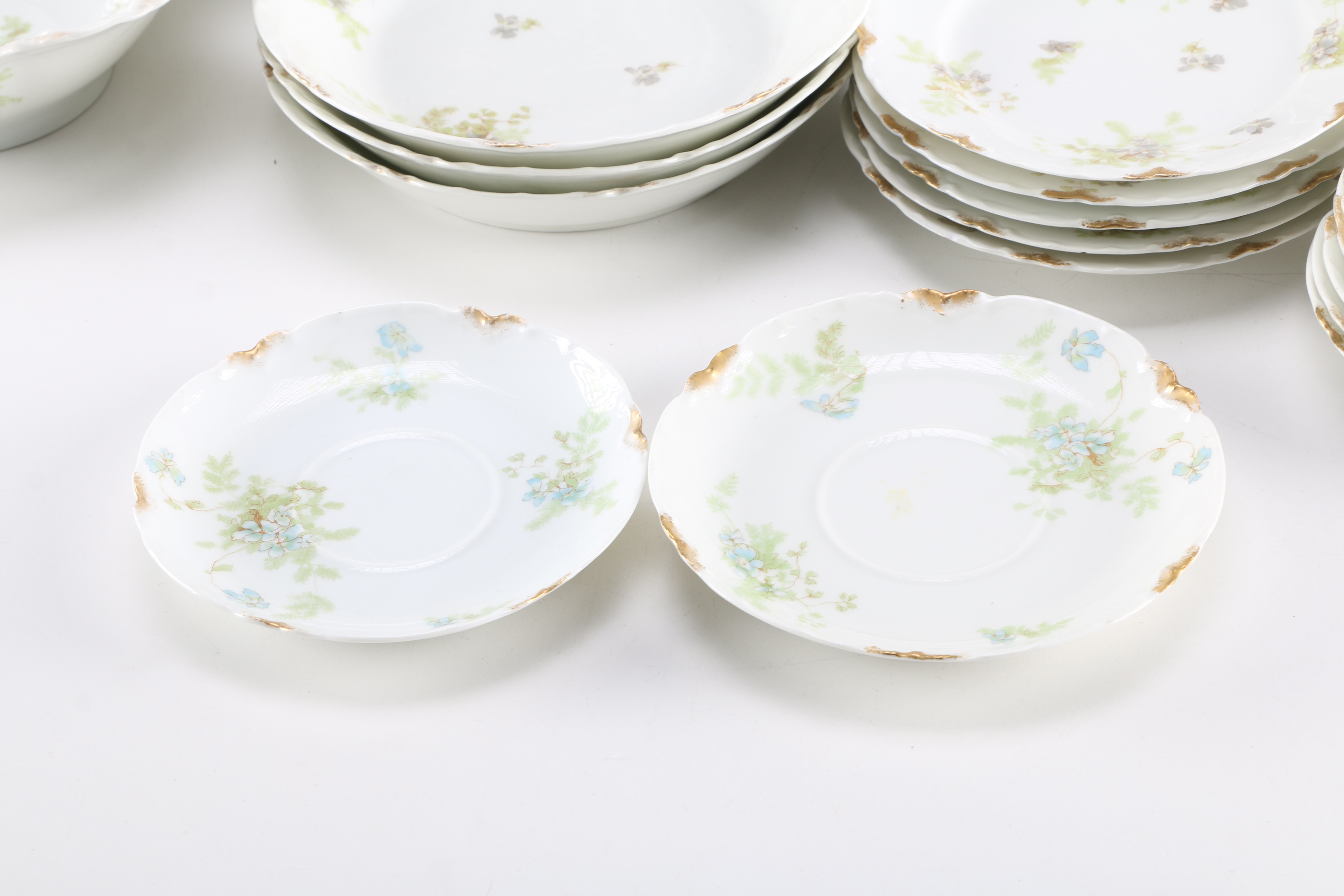 Haviland China "Tarascon" Pattern Dinner Service