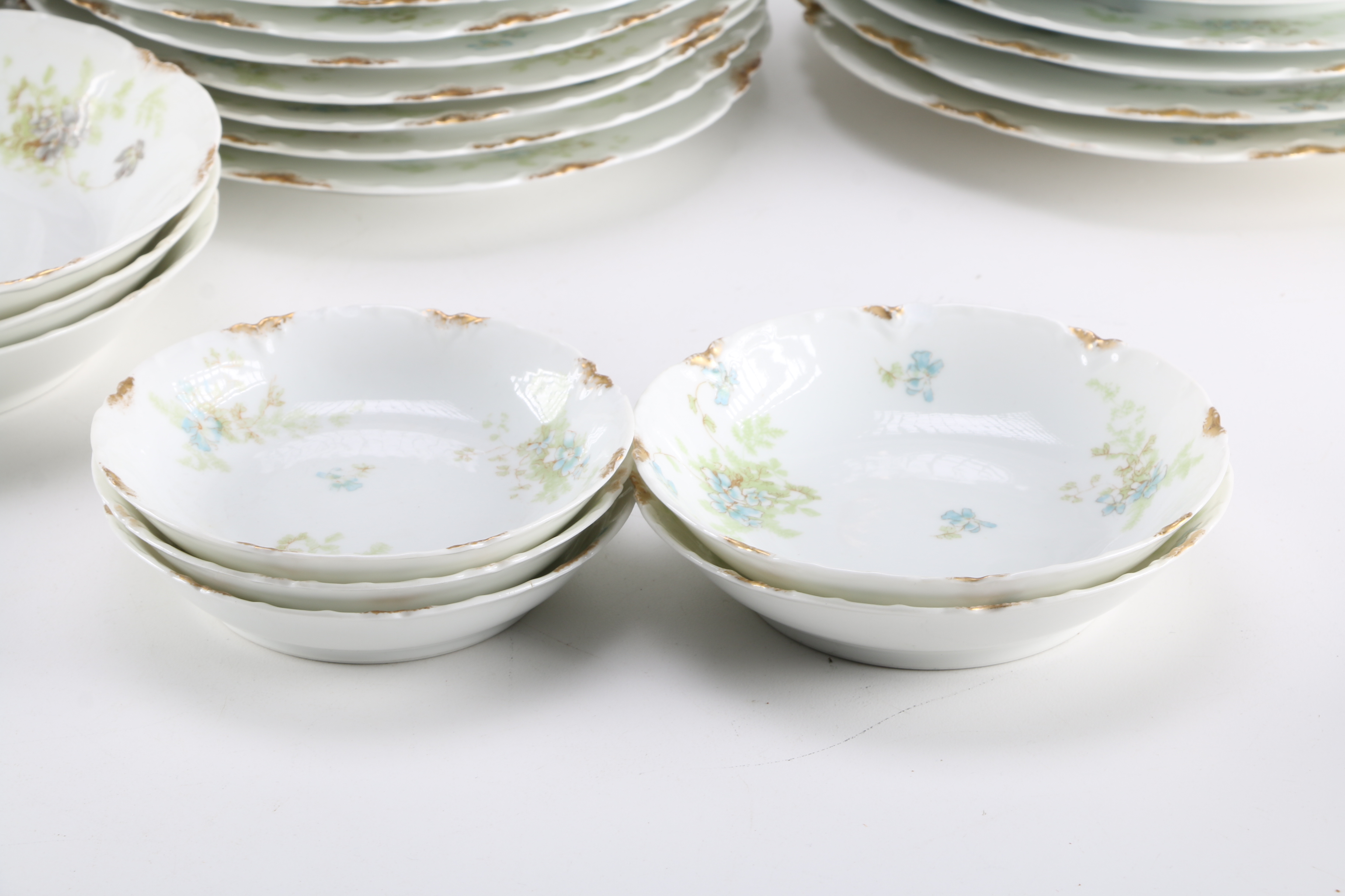 Haviland China "Tarascon" Pattern Dinner Service